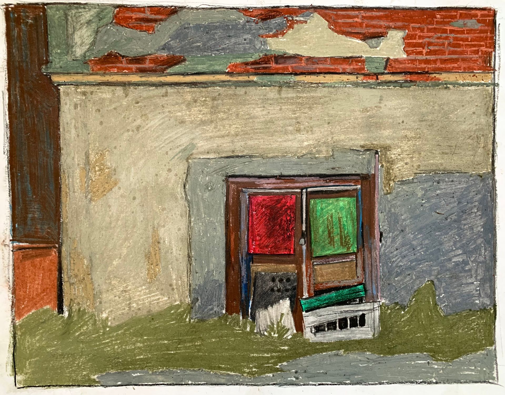 Елизавета Тульчинская (Авторская графика - 
                  33.5 x 26 см) Зарисовка