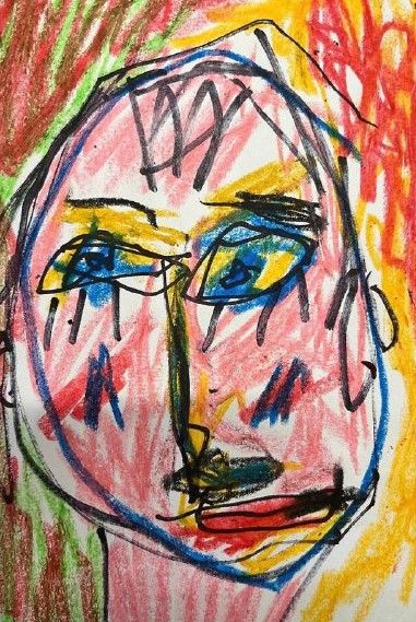 Антон Logos (Авторская графика - 
                  15 x 20 см) Без названия