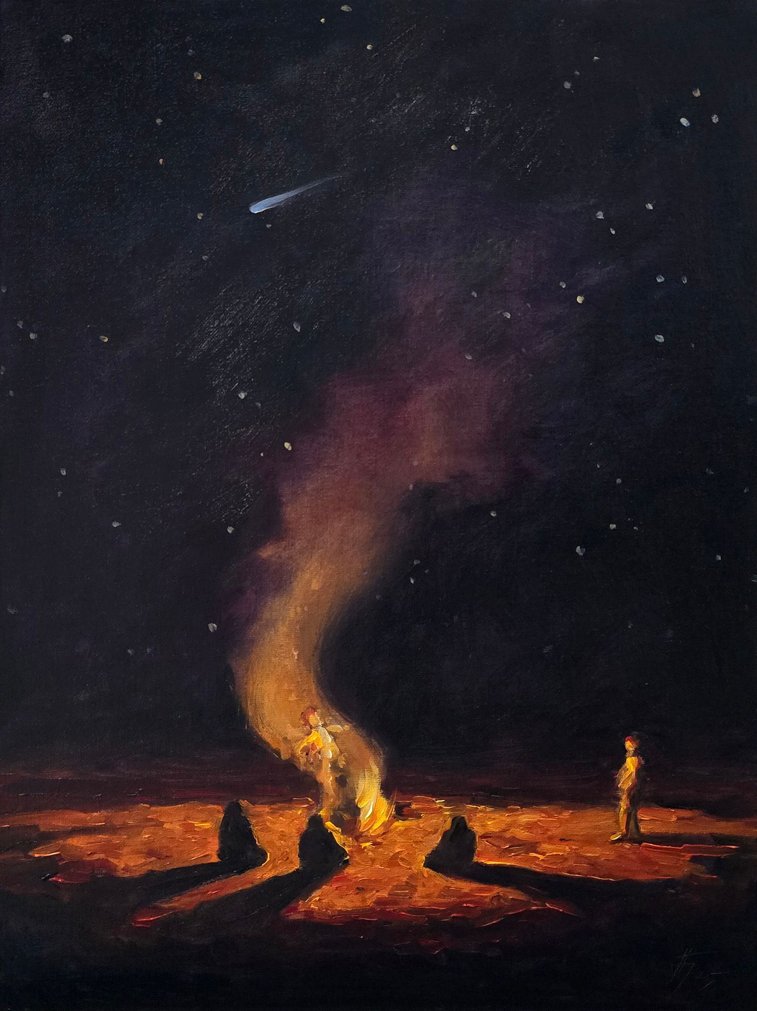 Александр Буданов (Авторская графика - 
                  30 x 40 см) Эманация