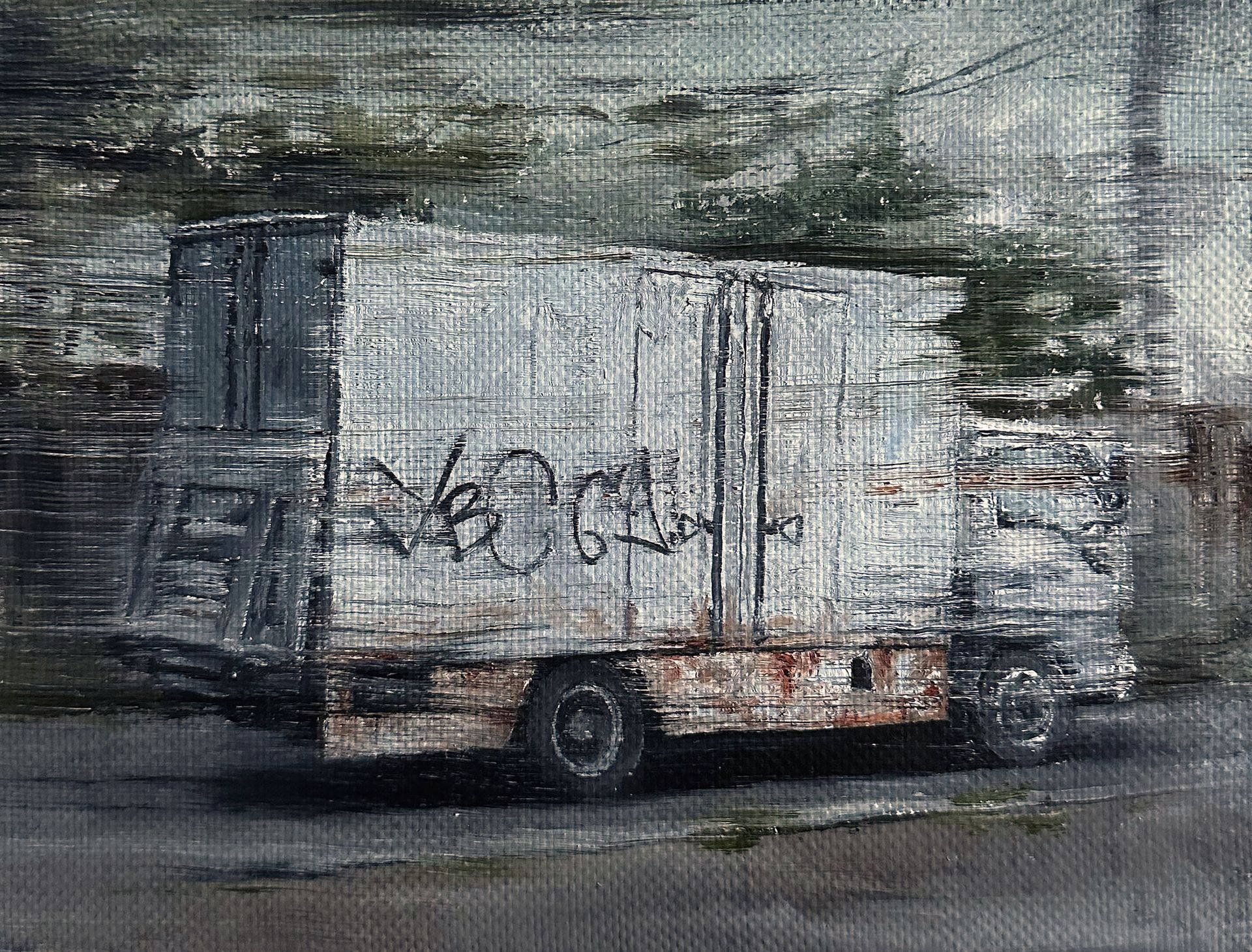 Данила Даренских (Картина, живопись - 
                  24 x 18 см) Untitled