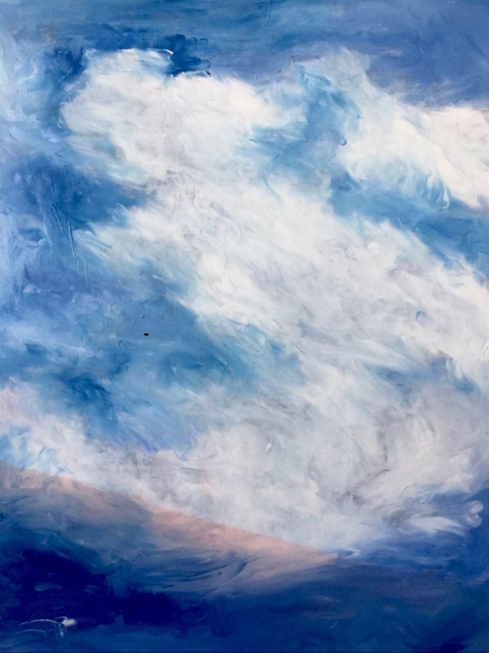 Анна Кондратьева (Картина, живопись - 
                  60 x 80 см) Летнее небо