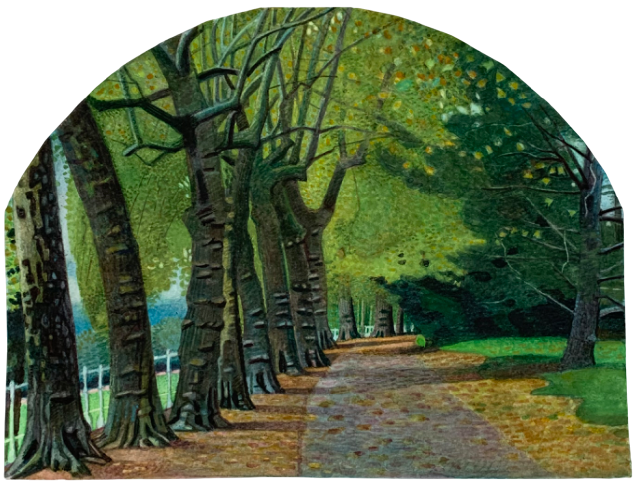 Иван Афонский (Авторская графика - 
                  31 x 22 см) Виши