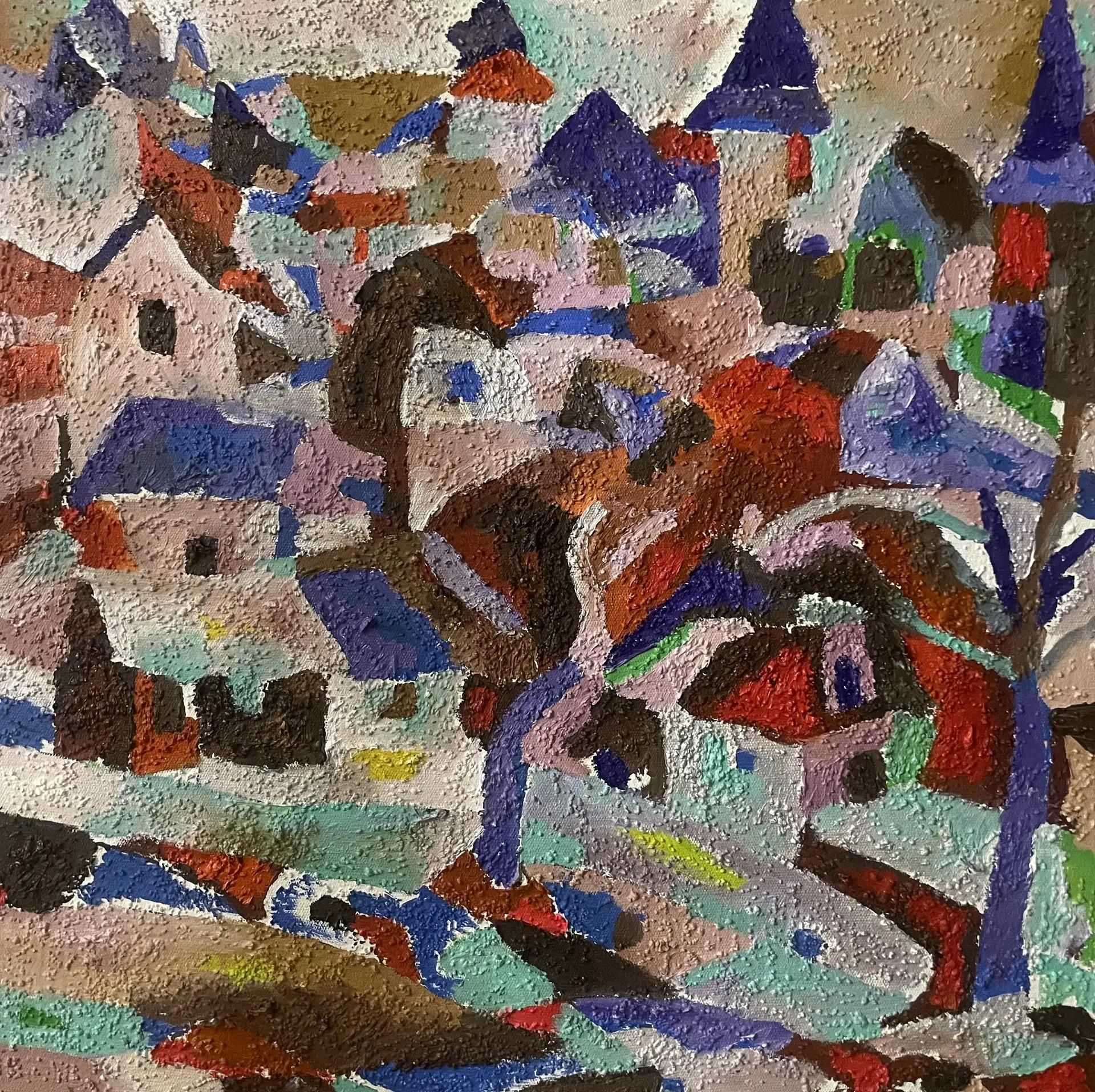 Татьяна Федоровская (Картина, живопись - 
                  60 x 60 см) ПЕЙЗАЖ 5