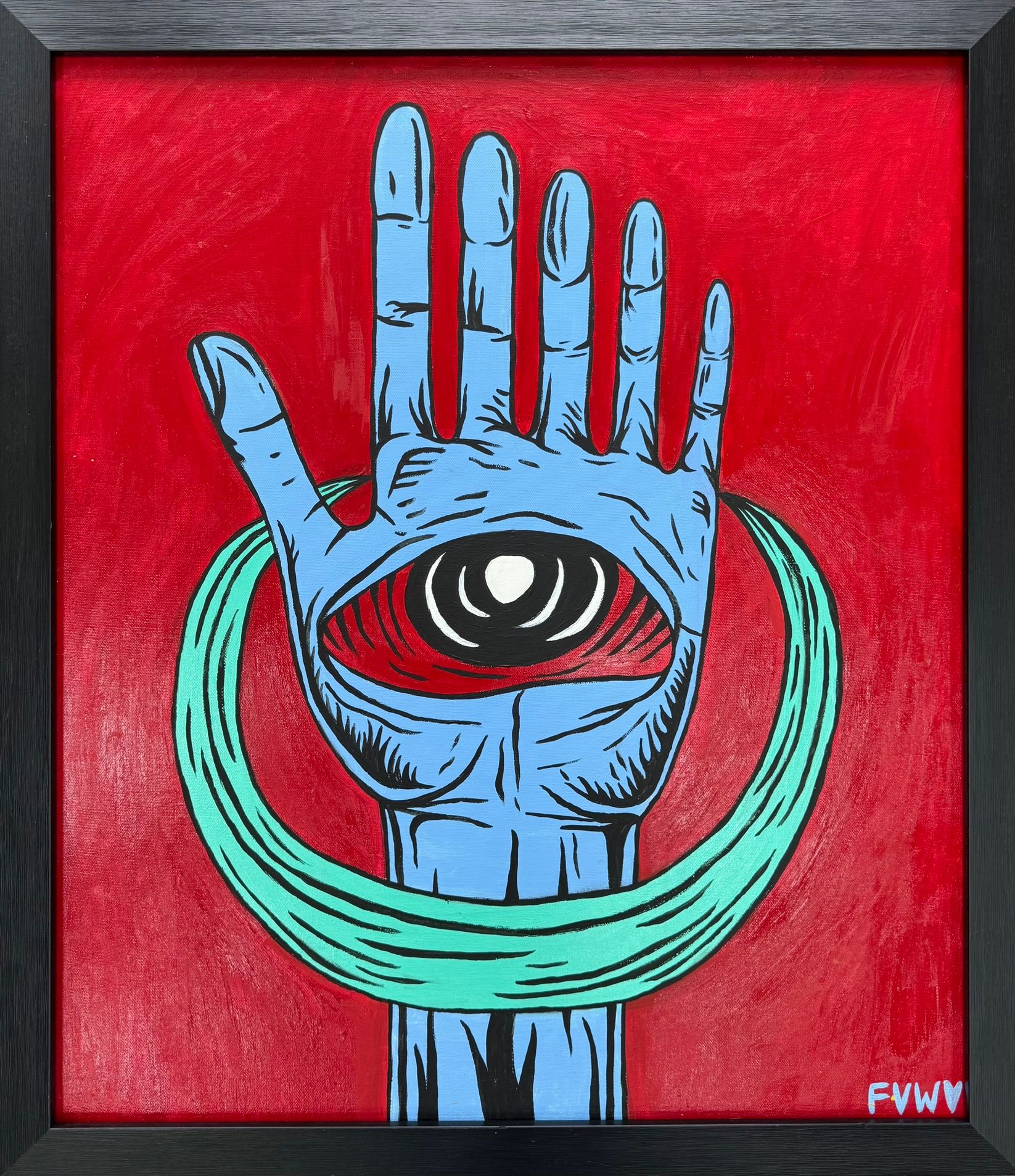 Виолетта Киселева (Картина, живопись - 
                  60 x 70 см) Хамса