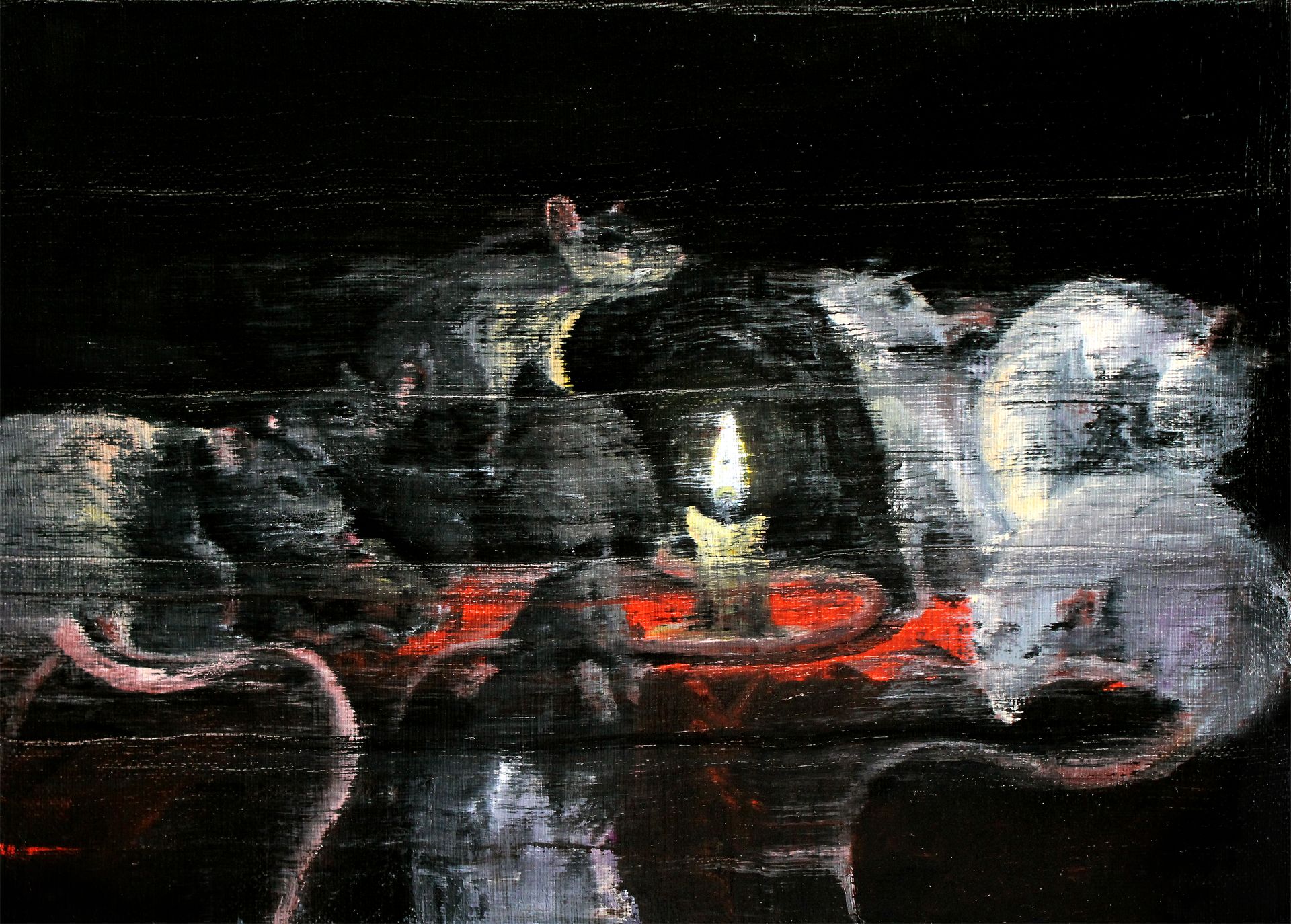 Данила Даренских (Картина, живопись - 
                  35 x 25 см) Untitled