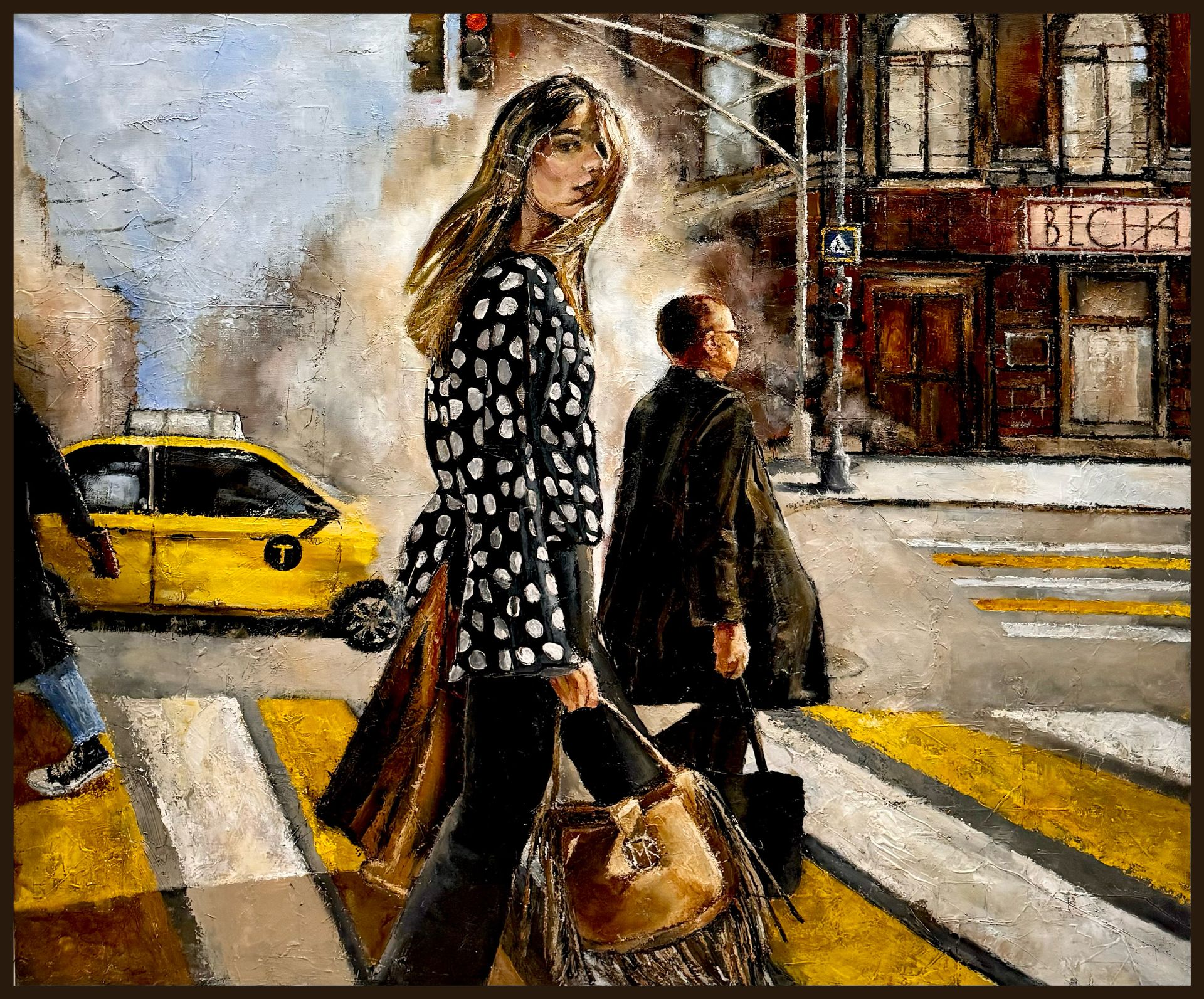 Наталья Венева (Картина, живопись - 
                  120 x 100 см) Весна