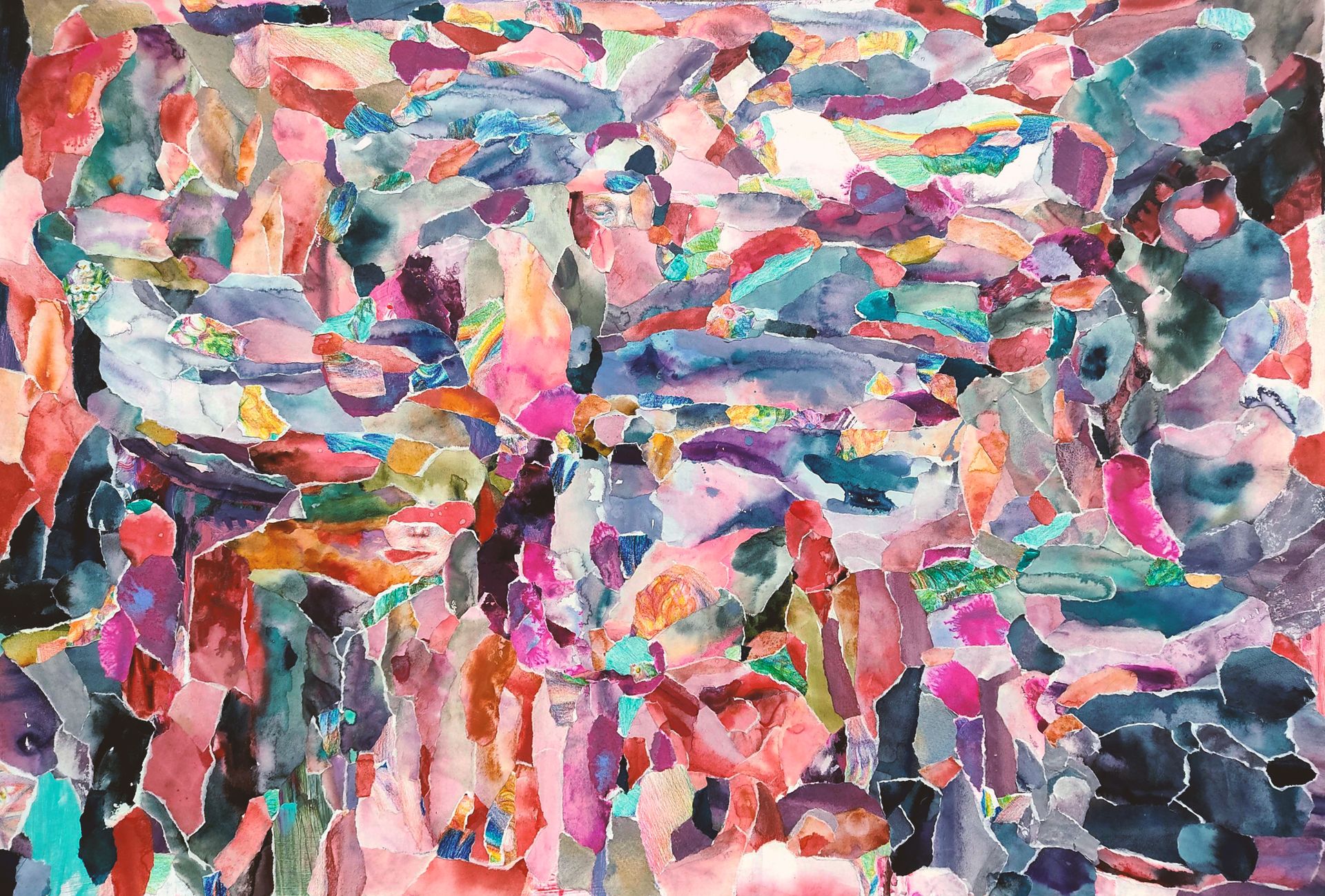 Ксения Наймушина (Авторская графика - 
                  70 x 50 см) STILL DREAMING