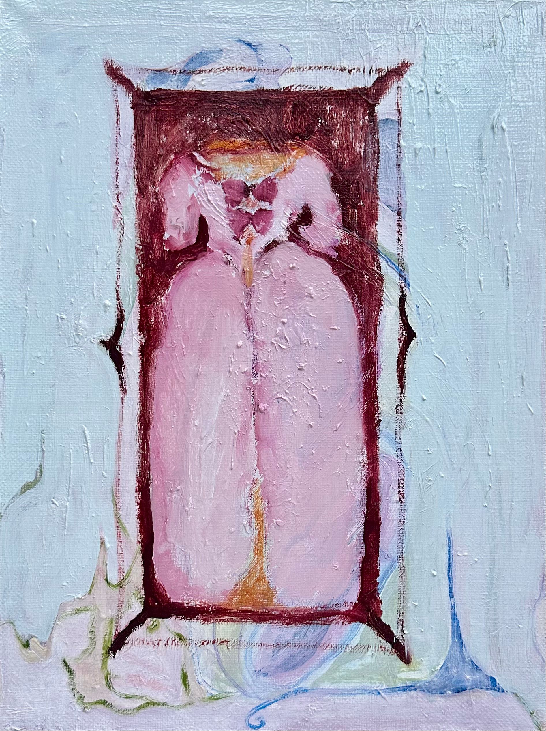 Каролина Росляк (Картина, живопись - 
                  30 x 40 см) Сундук с платьем