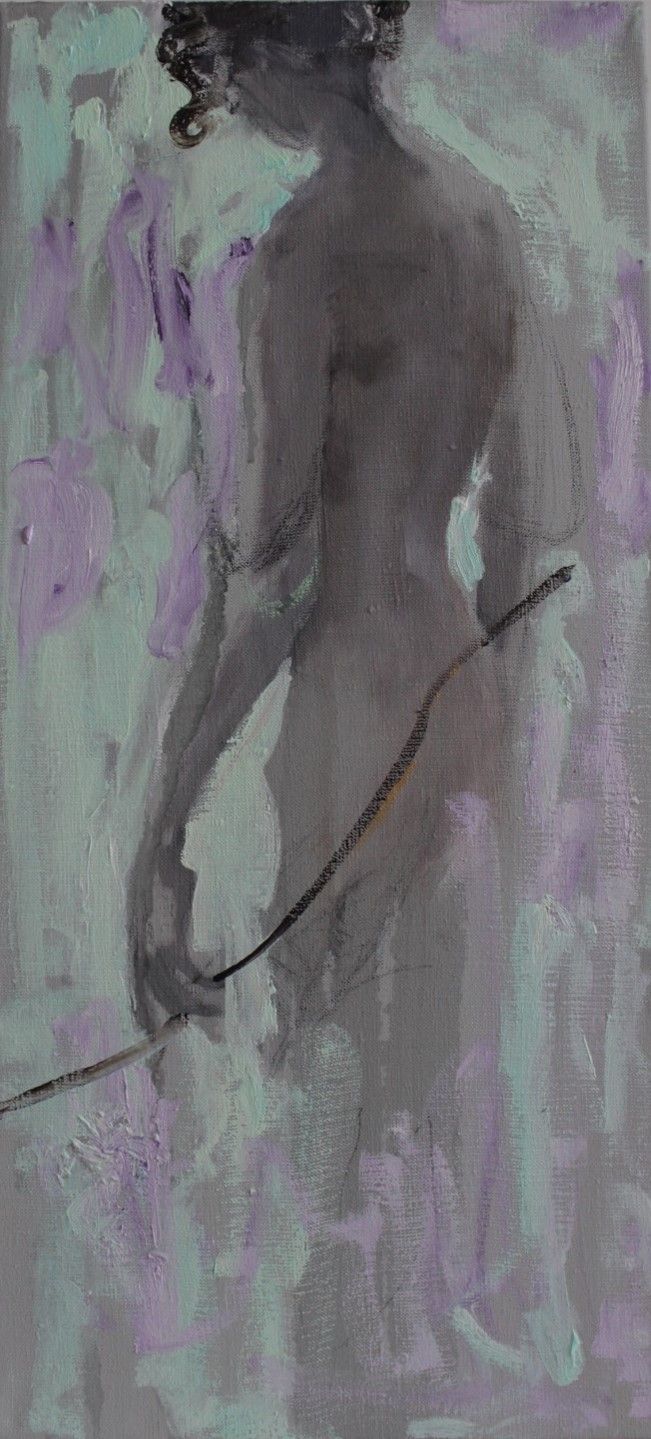 Анна Образцова (Картина, живопись - 
                  25 x 50 см) Артемида