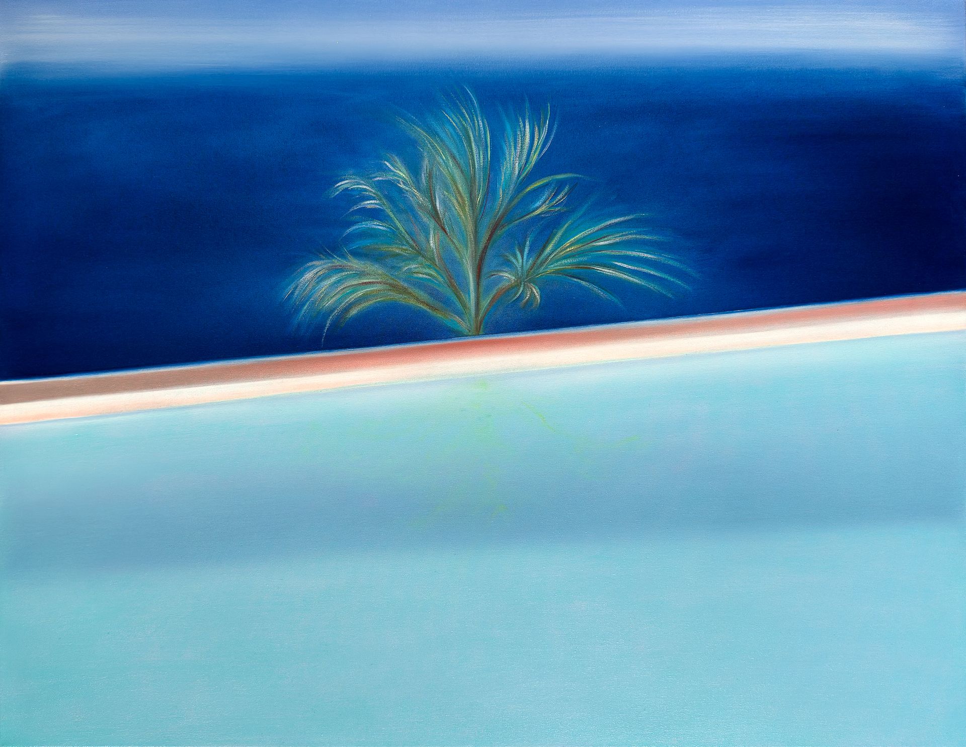 Елена Курочко (Картина, живопись - 
                  90 x 70 см) В воскресенье