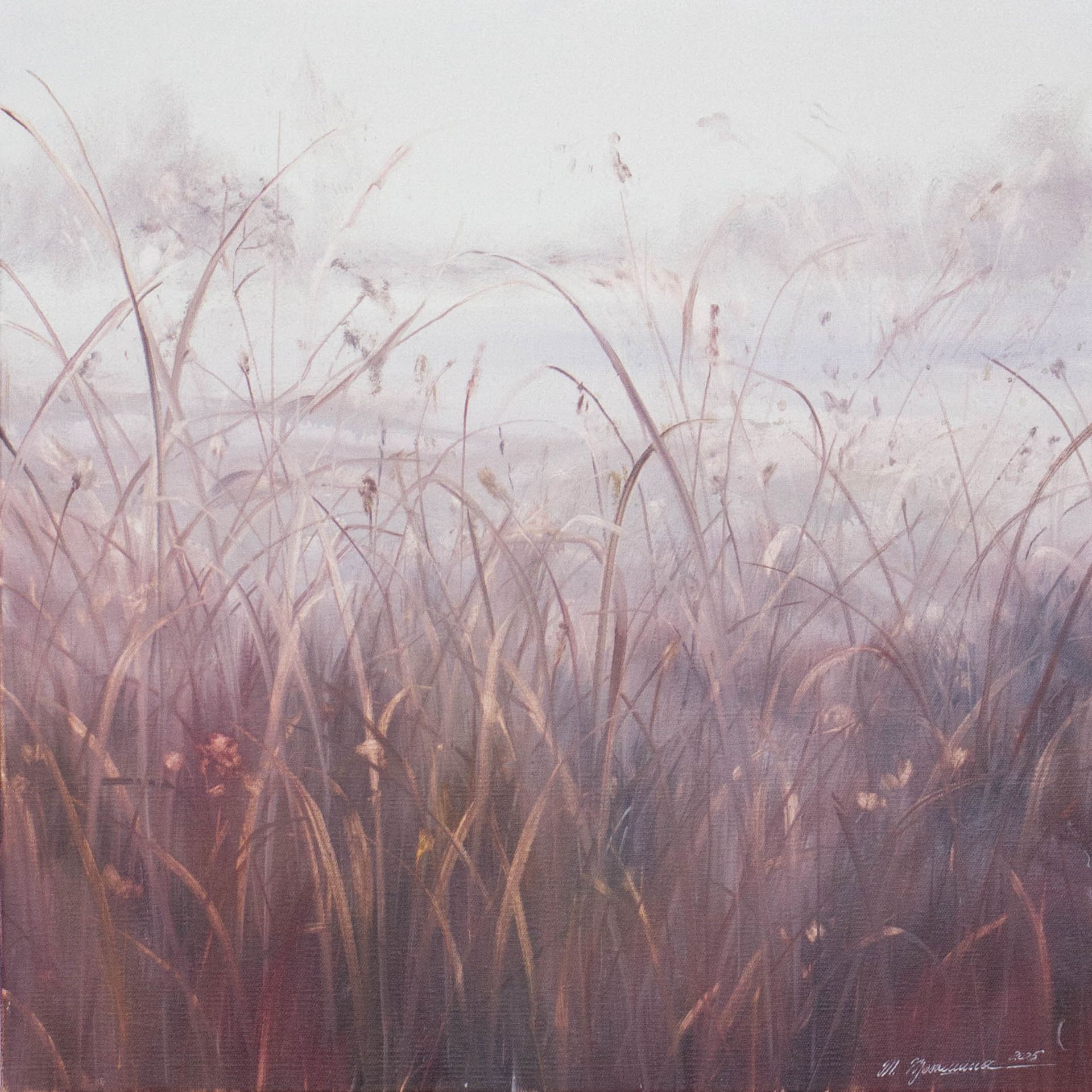 Татьяна Прокшина (Картина, живопись - 
                  60 x 60 см) Травы 251103