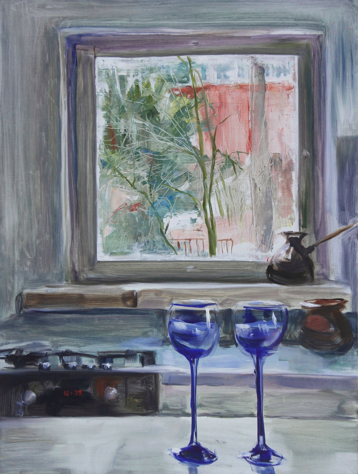 Анна Мельниченко (Картина, живопись - 
                  60 x 80 см) Этюд с окном