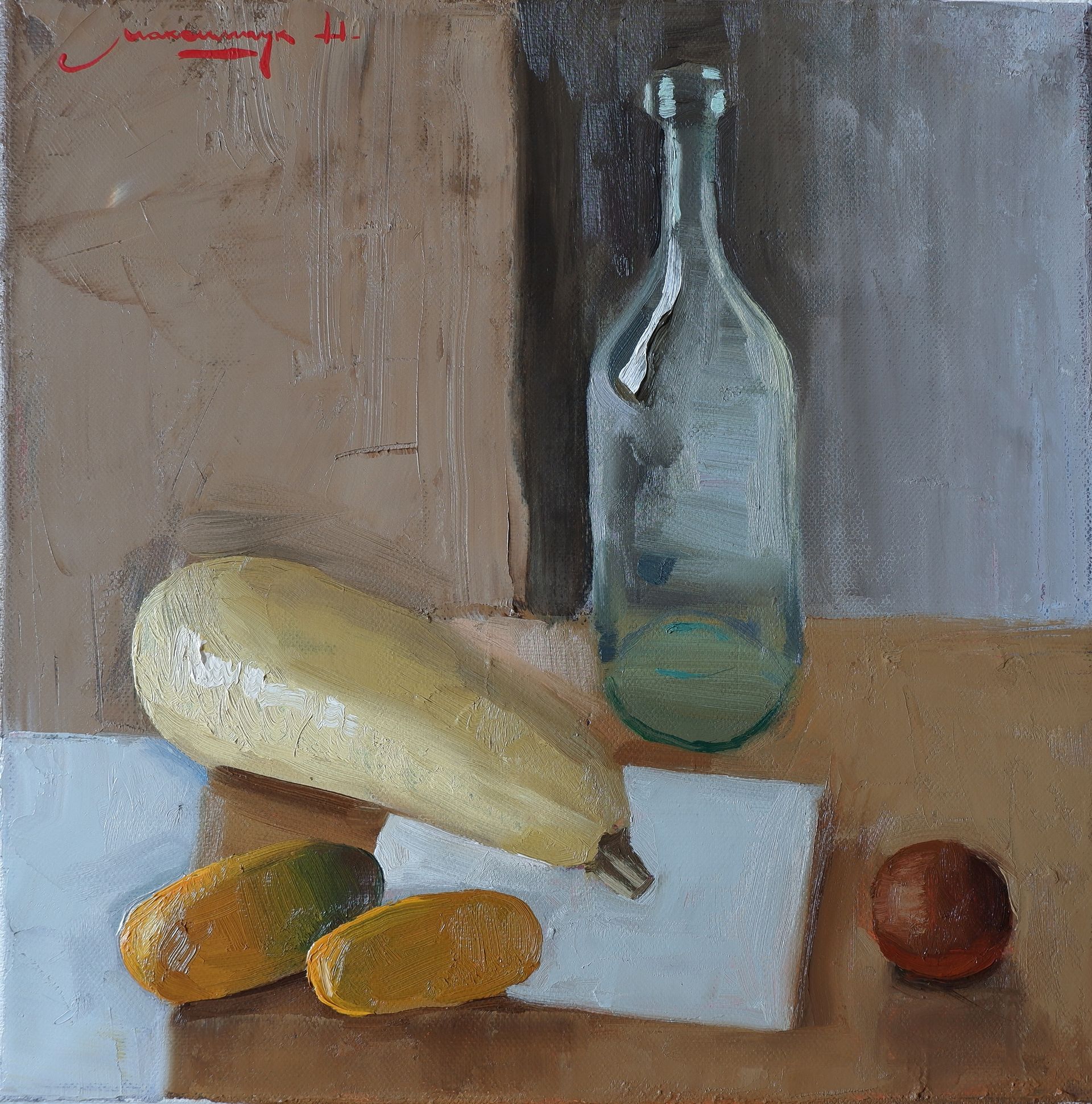 Никита Максимчук (Картина, живопись - 
                  30 x 30 см) Урожай