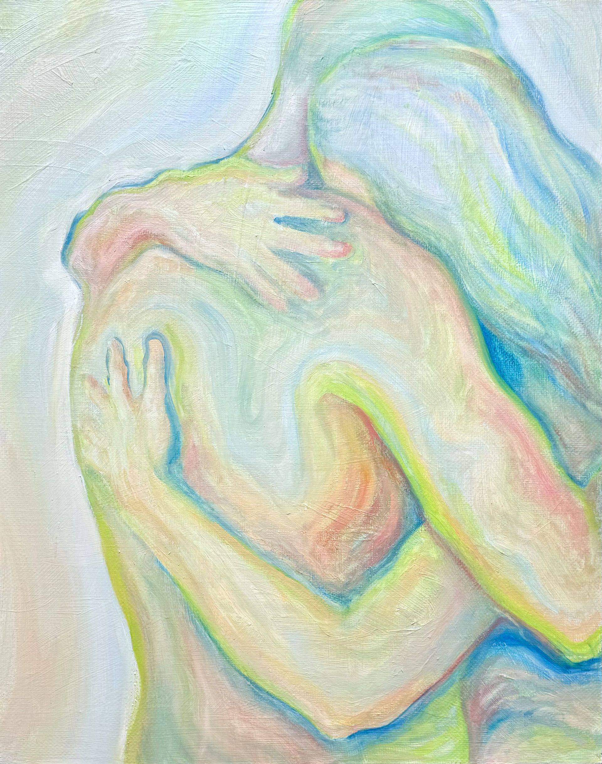 Серафима Беневольская (Картина, живопись - 
                  40 x 50 см) Пережитое