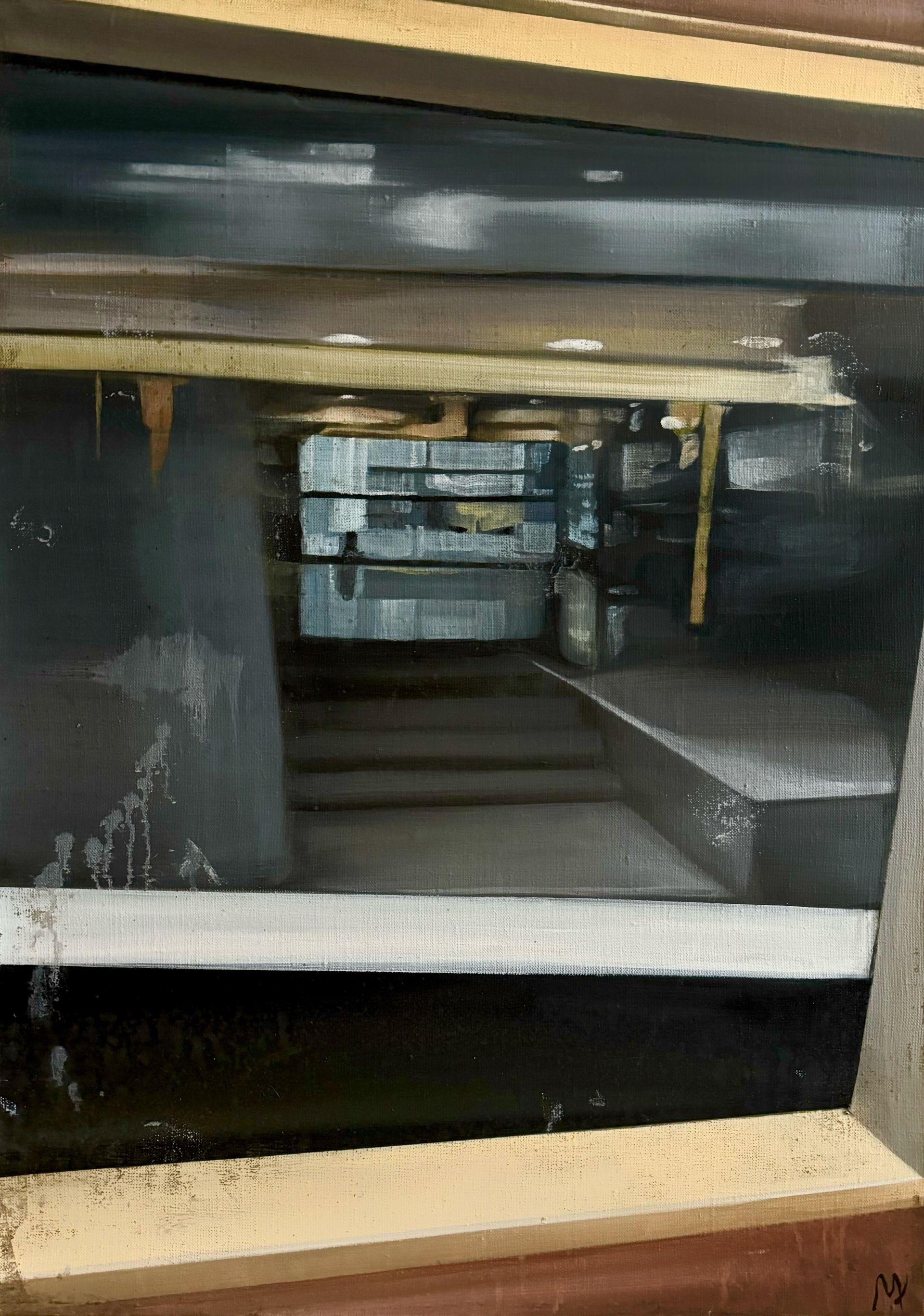 Мария Абрамова (Картина, живопись - 
                  50 x 70 см) Pathways VI