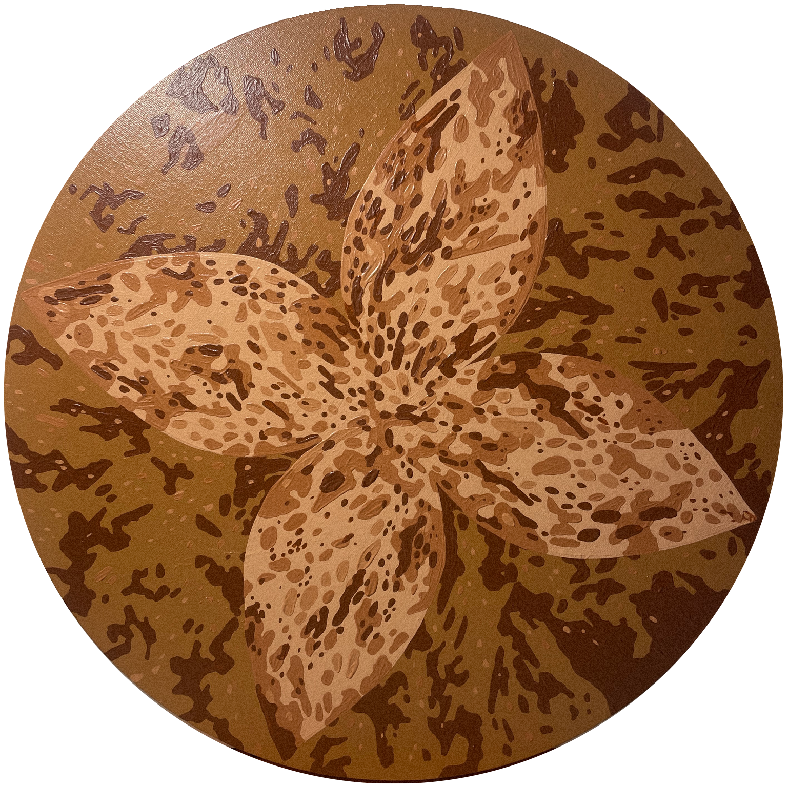 Виктория Никулочкина (Картина, живопись - 
                  40 x 40 см) Цветок