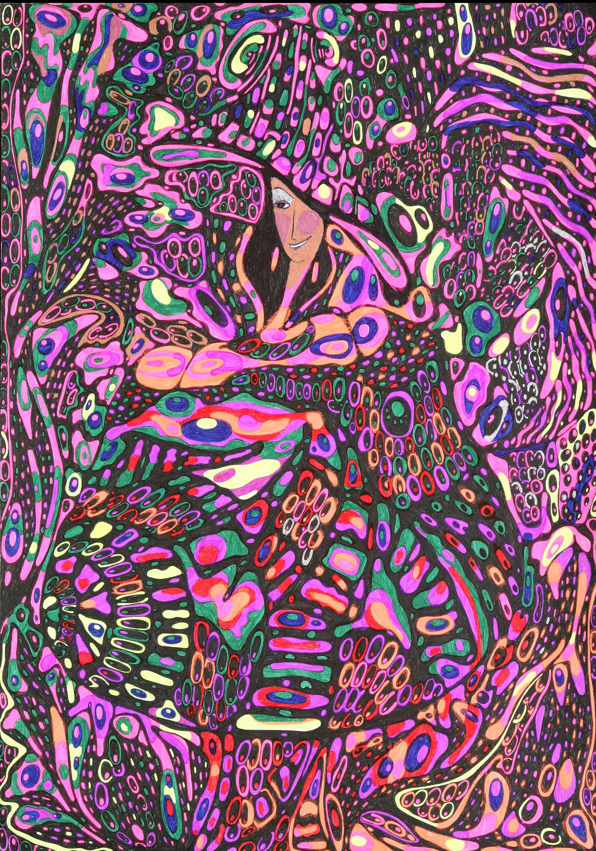 Ирина Шумская (Авторская графика - 
                  20 x 40 см) Приятные знакомства