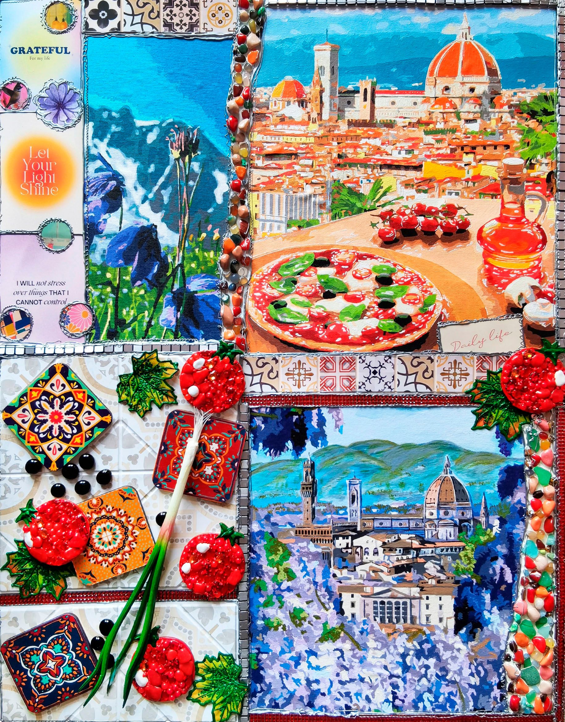 Ирина БАСТ (Картина, живопись - 
                  80 x 100 см) Вкус Италии