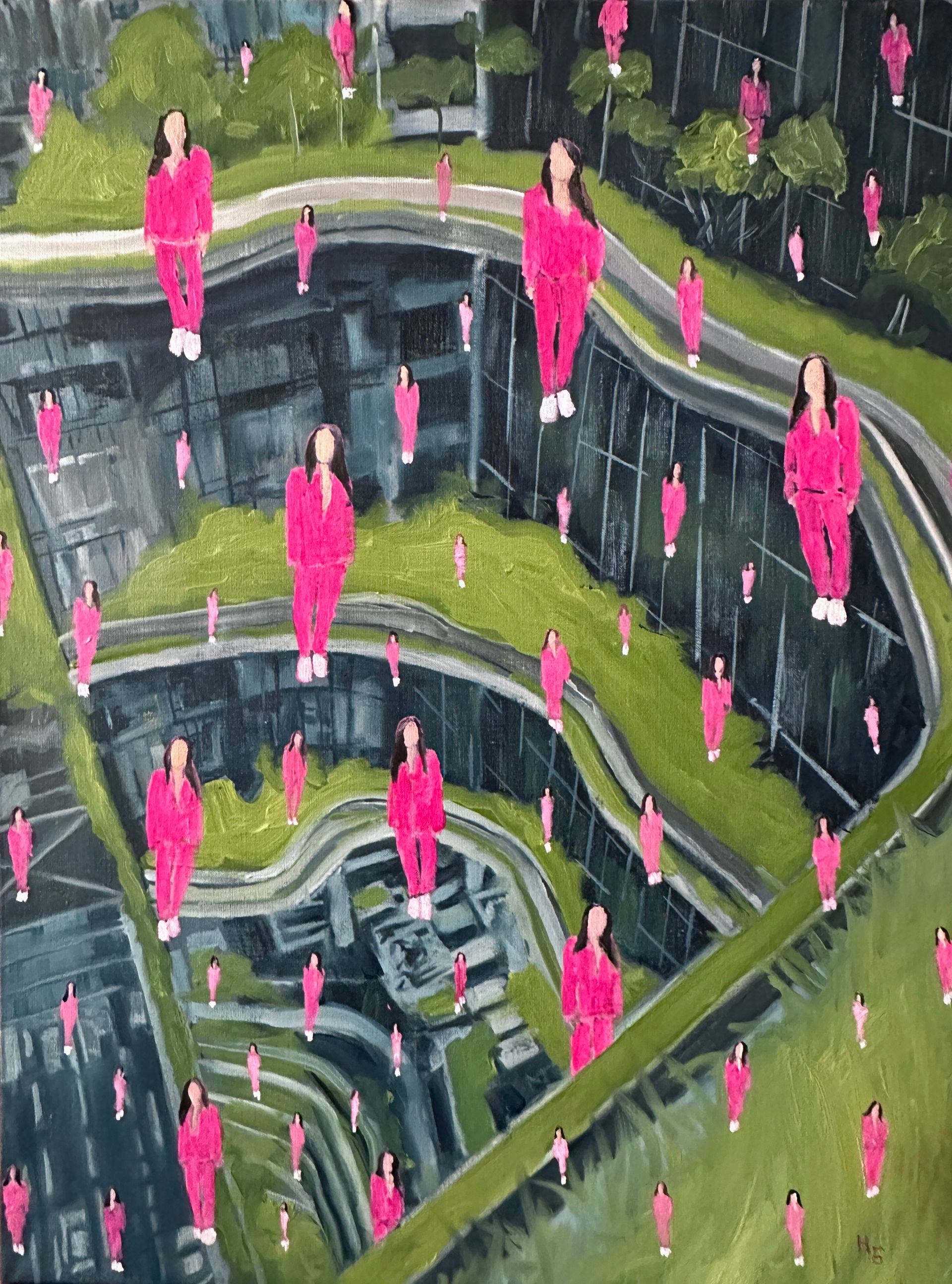 Надежда Богомолова (Картина, живопись - 
                  60 x 80 см) Бриллиантовый дождь