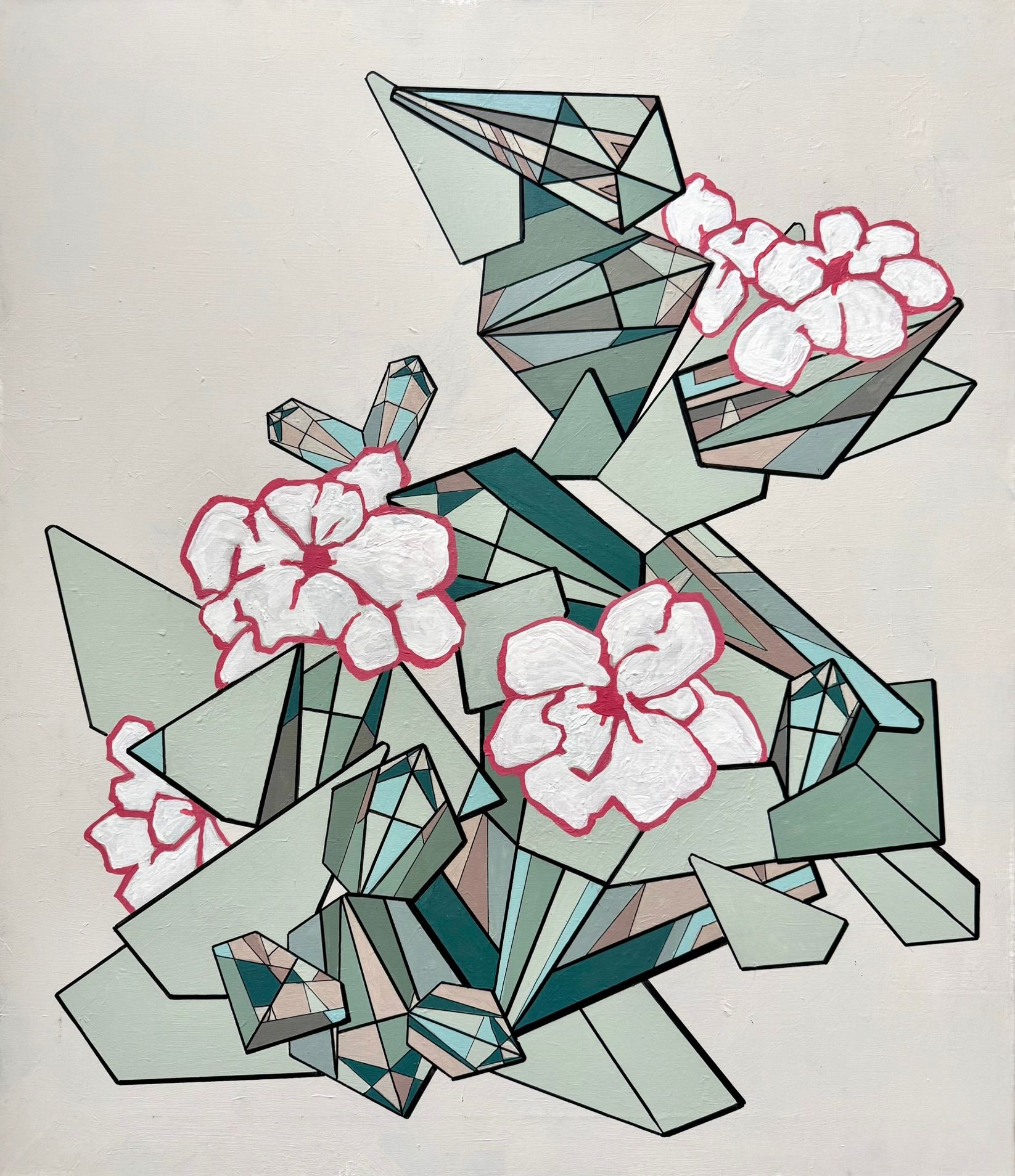 Марина Астахова (Картина, живопись - 
                  50 x 60 см) Композиция 14