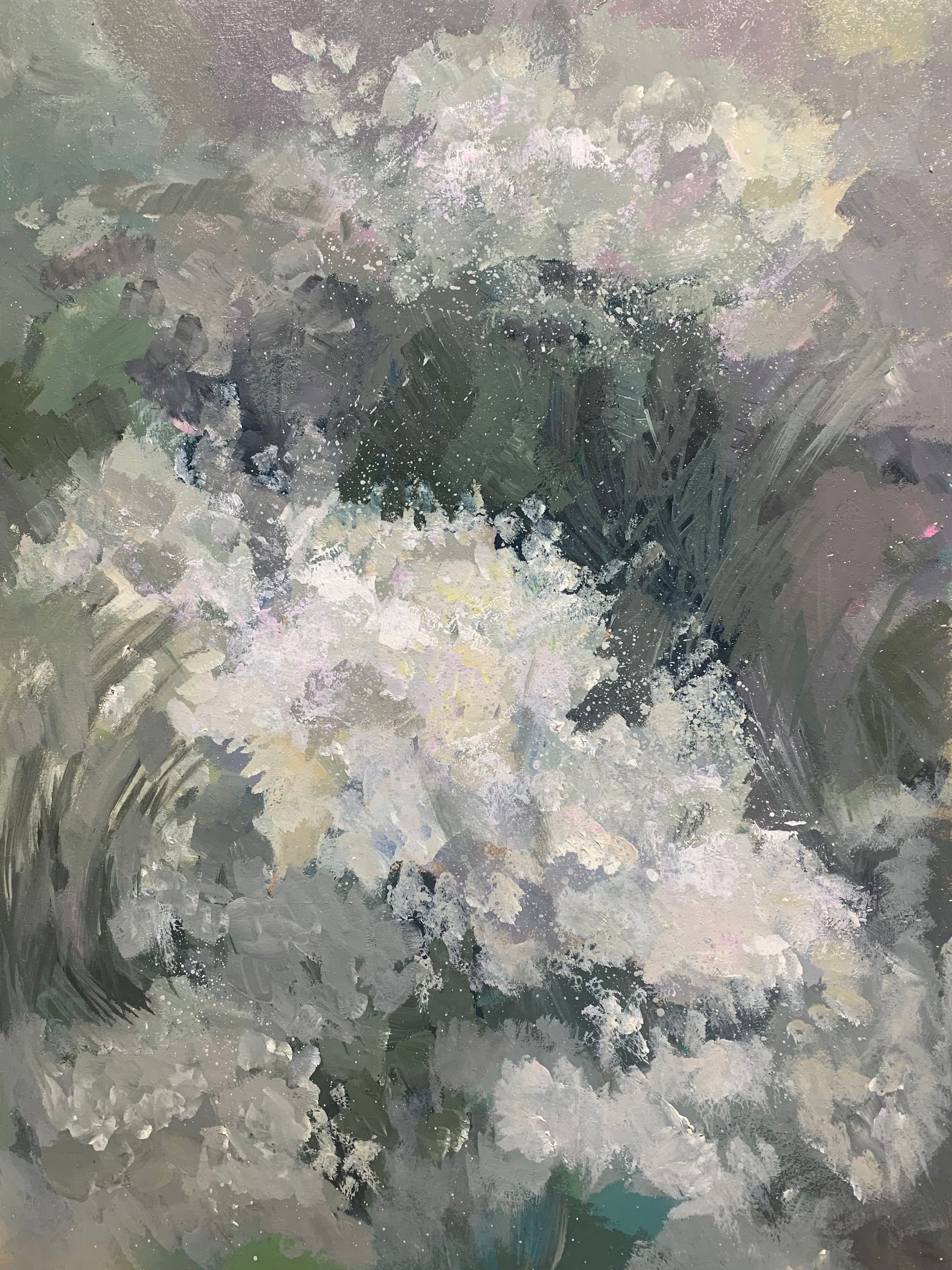 Кошукова Юлия (Авторская графика - 
                  60 x 80 см) Летний снег