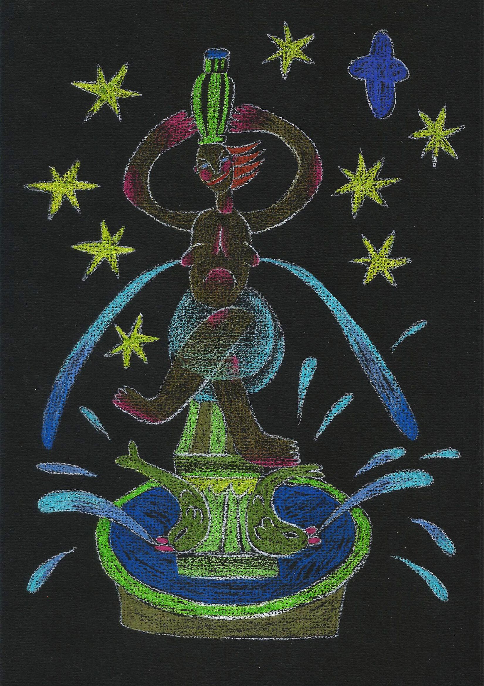 Катя Попченко (Авторская графика - 
                  21 x 29.7 см) GREAT
