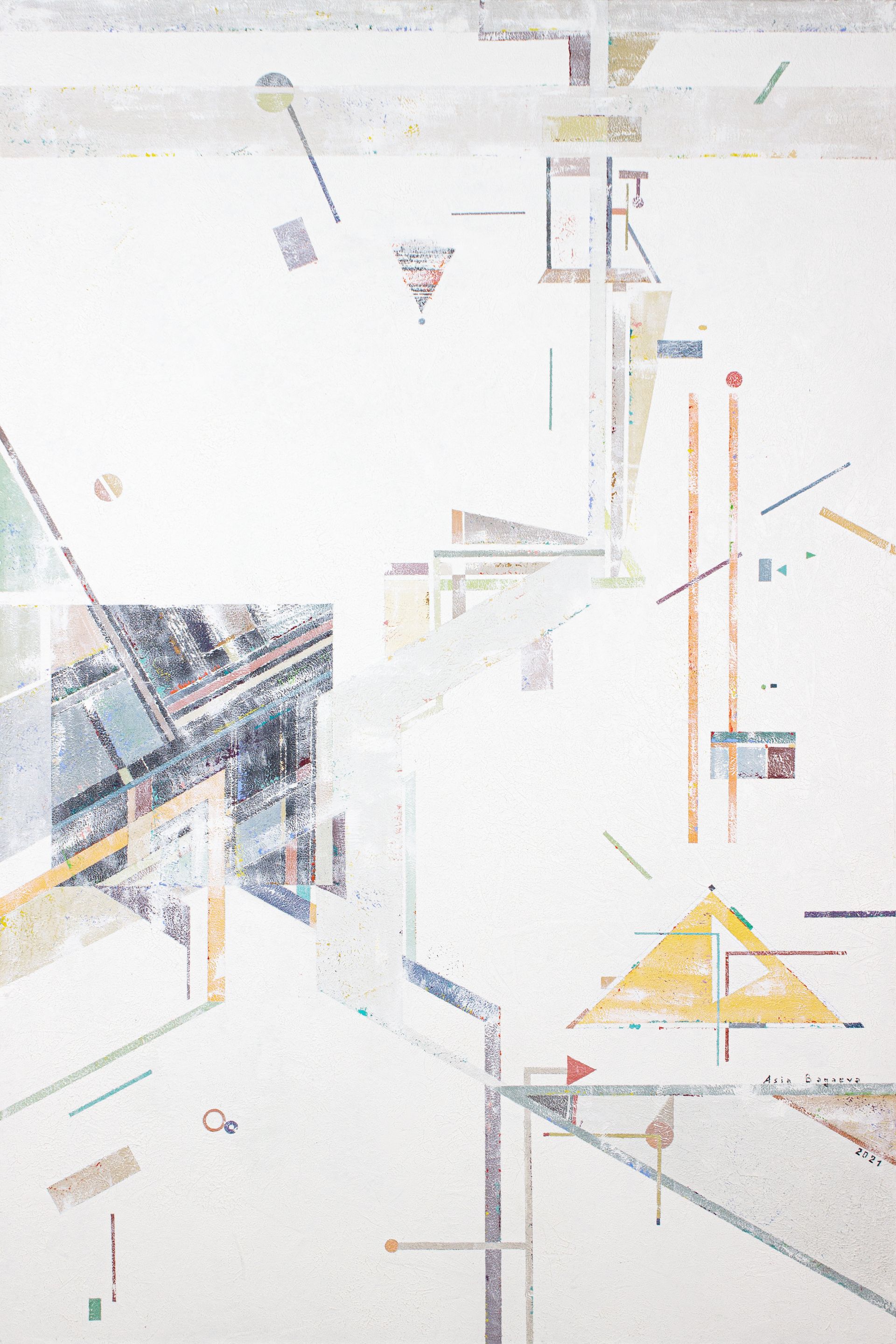 Ася Багаева (Картина, живопись - 
                  80 x 120 см) Тест