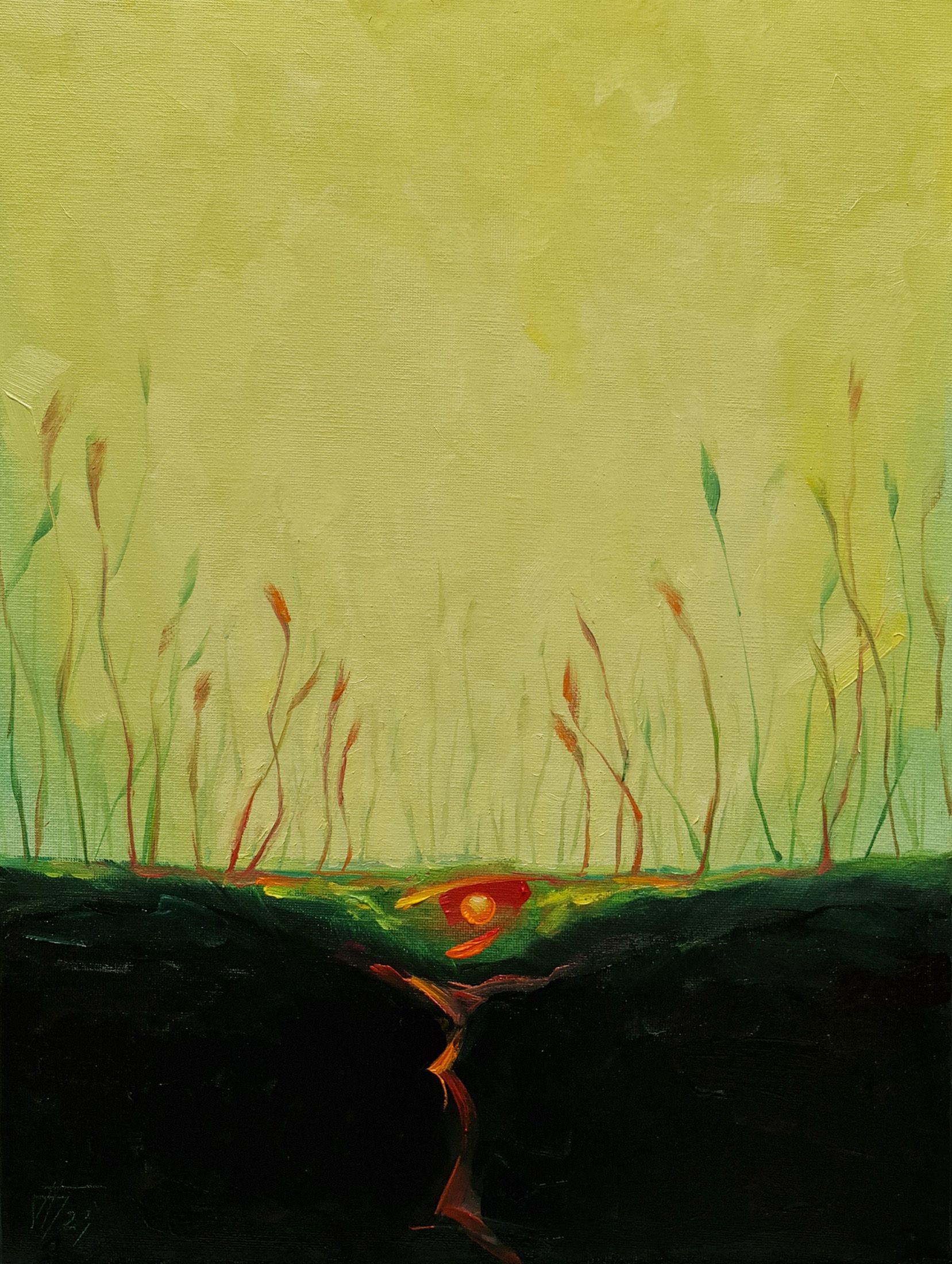 Александр Буданов (Авторская графика - 
                  30 x 40 см) Трансформация 26