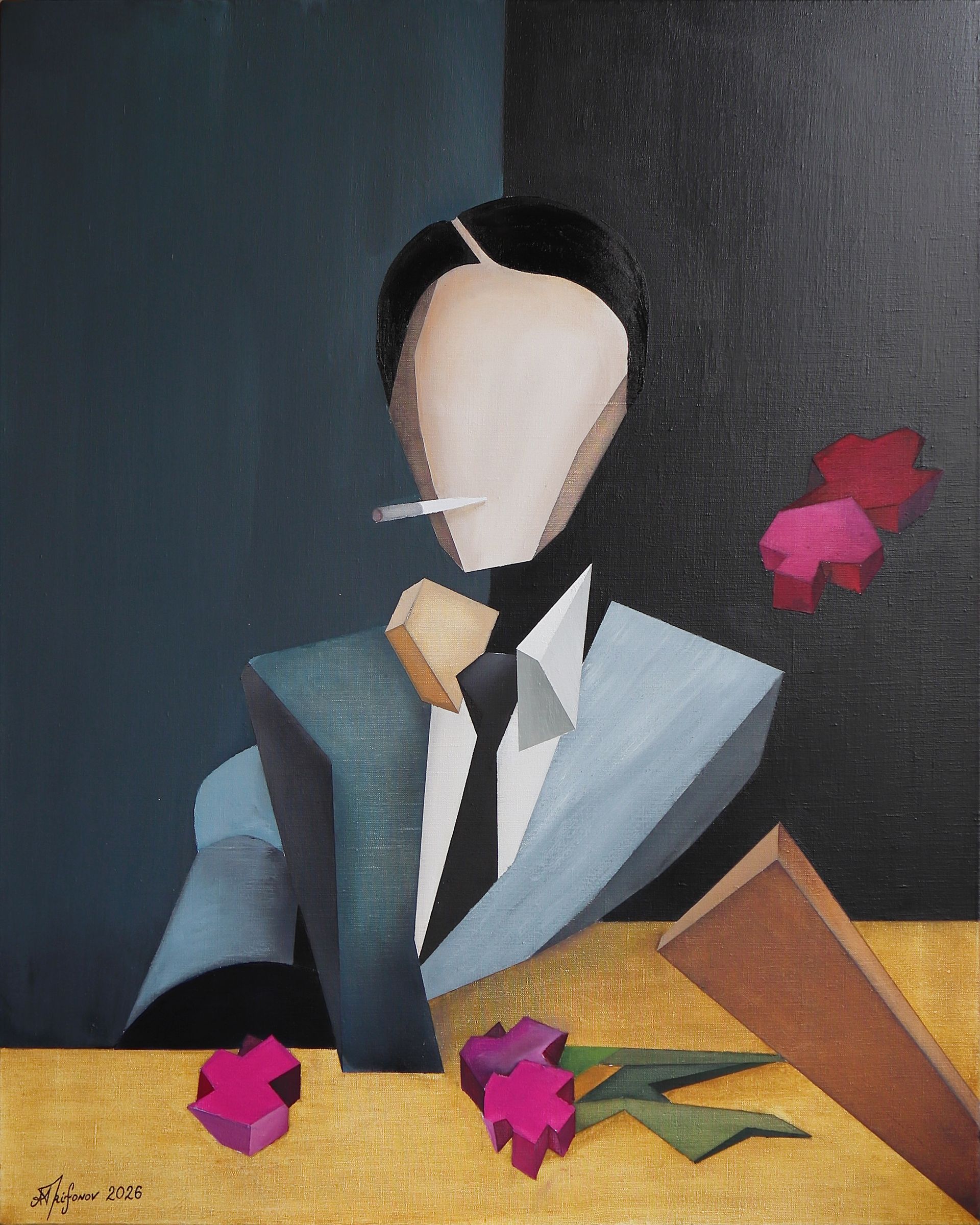 Александр Трифонов (Картина, живопись - 
                  80 x 100 см) Георгий Иванов