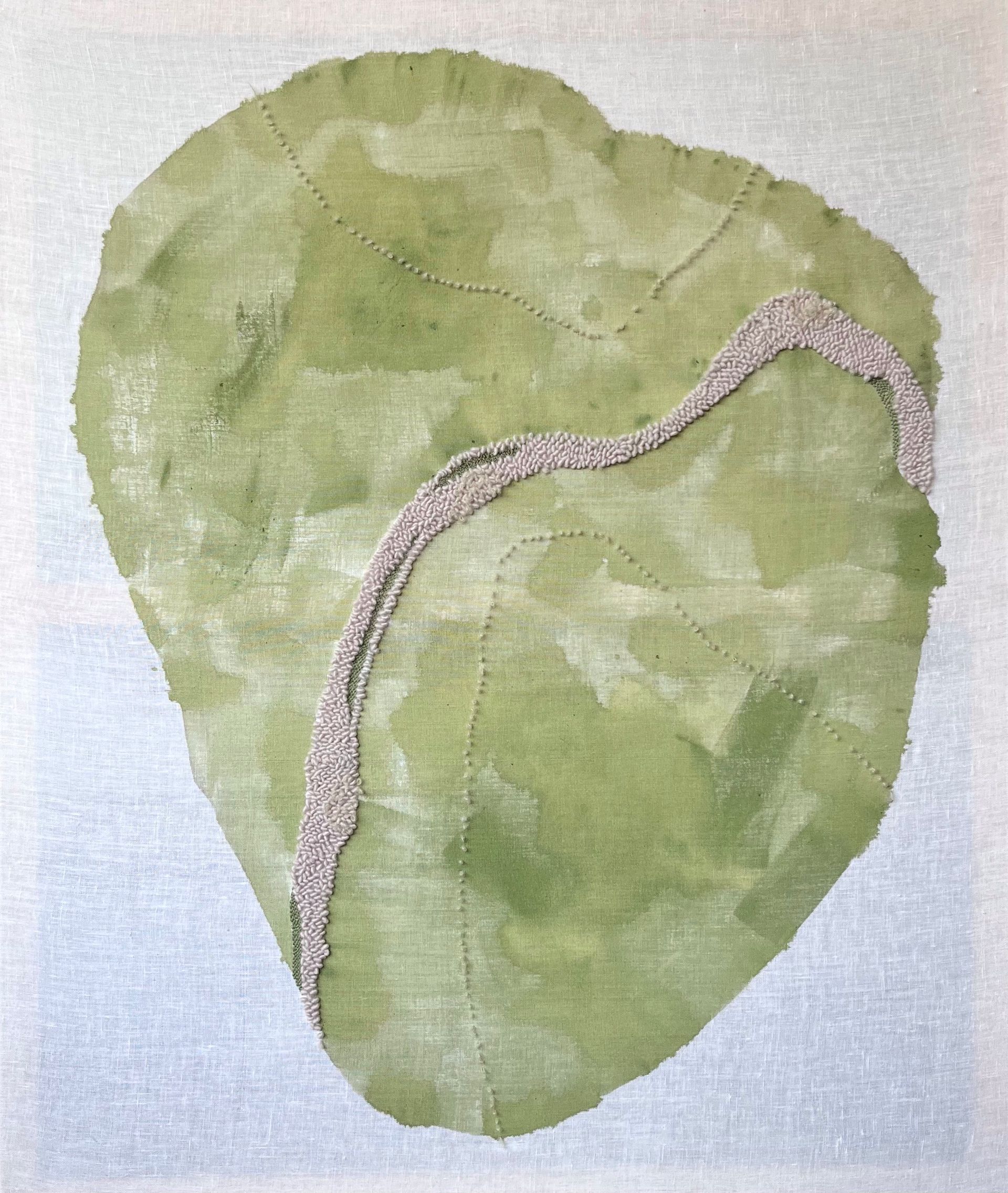 Александра Черникова (Картина, живопись - 
                  100 x 120 см) Зеленые земли