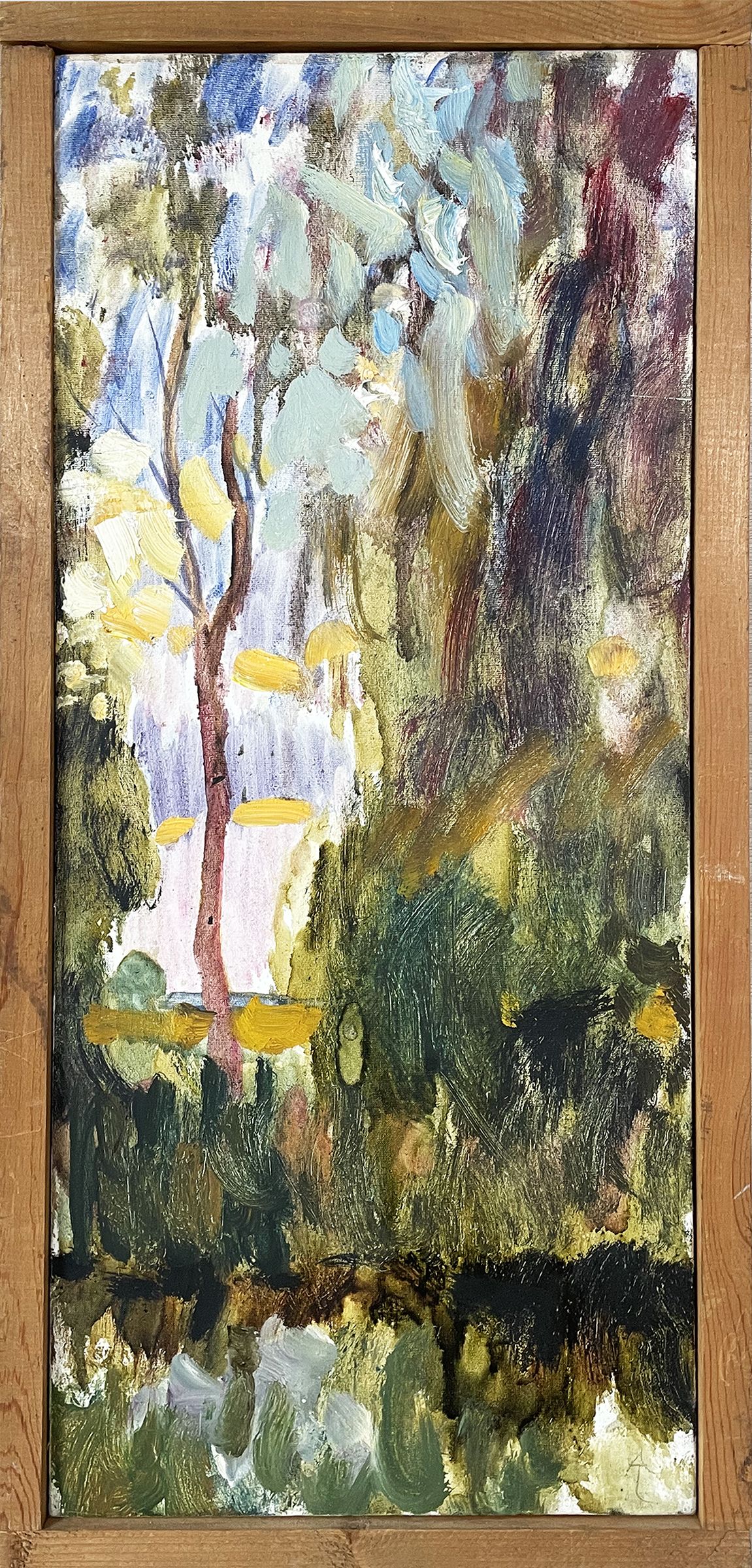 Тимофеев Андрей (Картина, живопись - 
                  25 x 60 см) Вечерний этюд