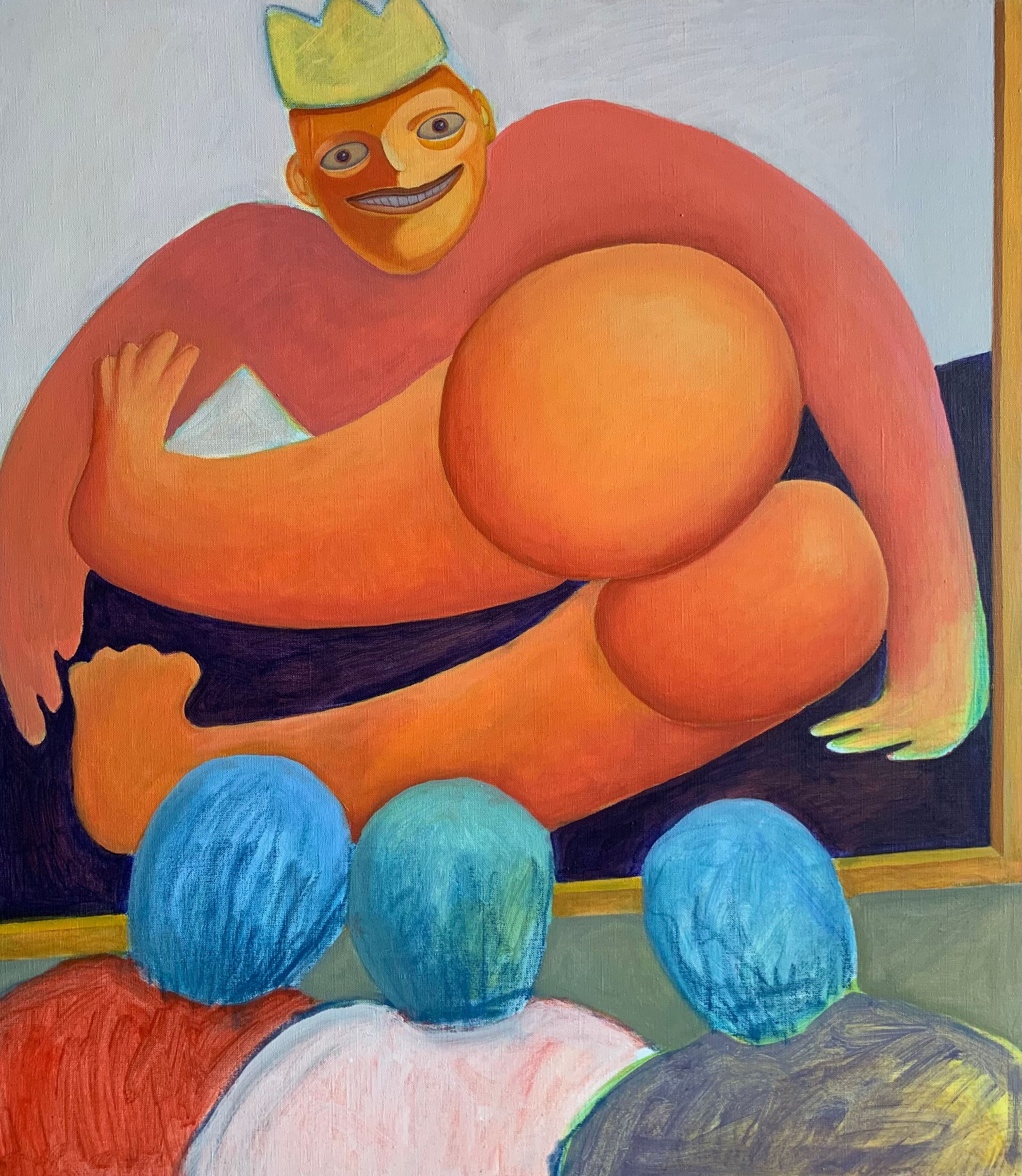 Елена Науширванова (Картина, живопись - 
                  70 x 80 см) Король