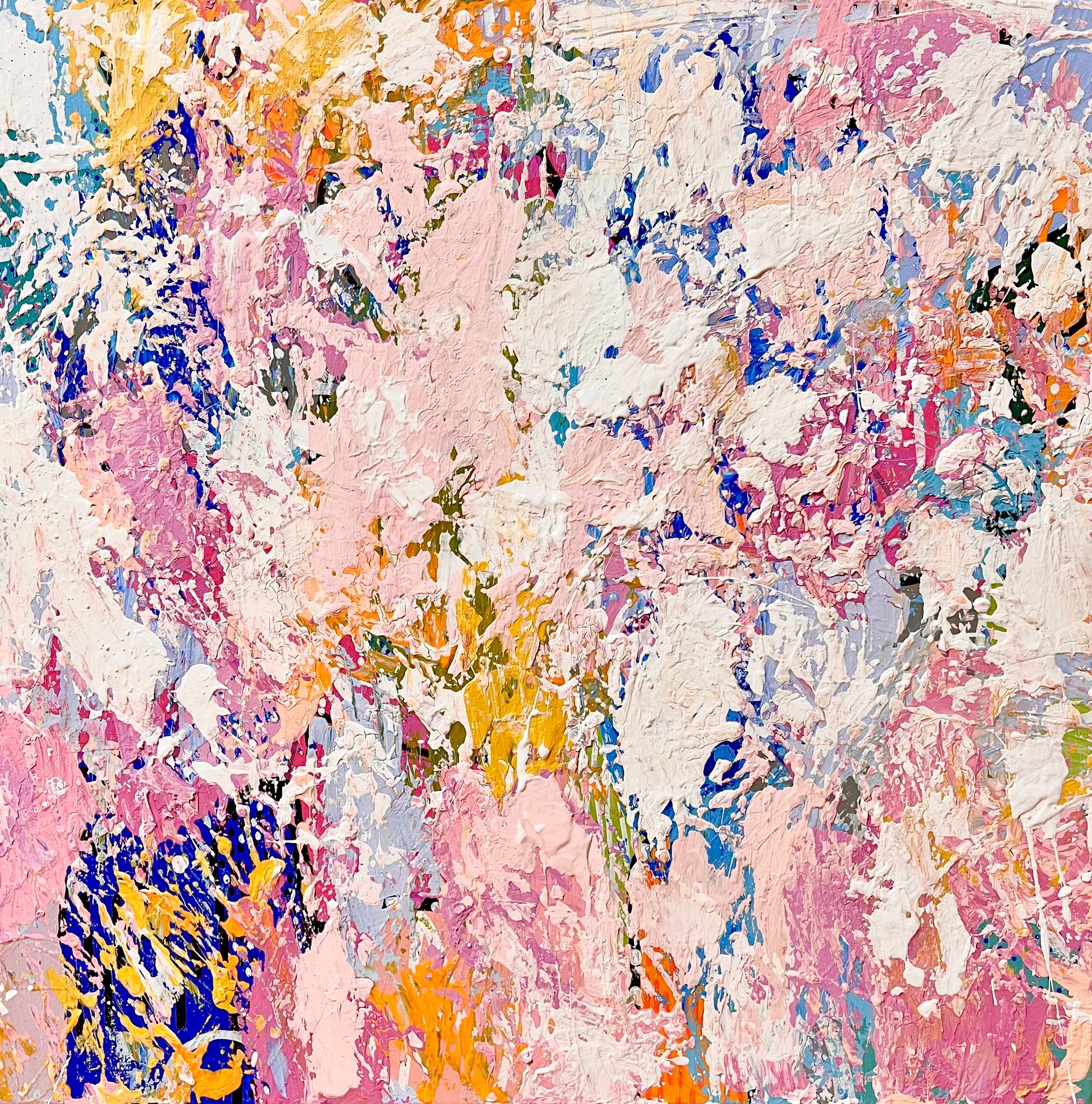 Анна Ганина (Картина, живопись - 
                  60 x 60 см) Pink sky