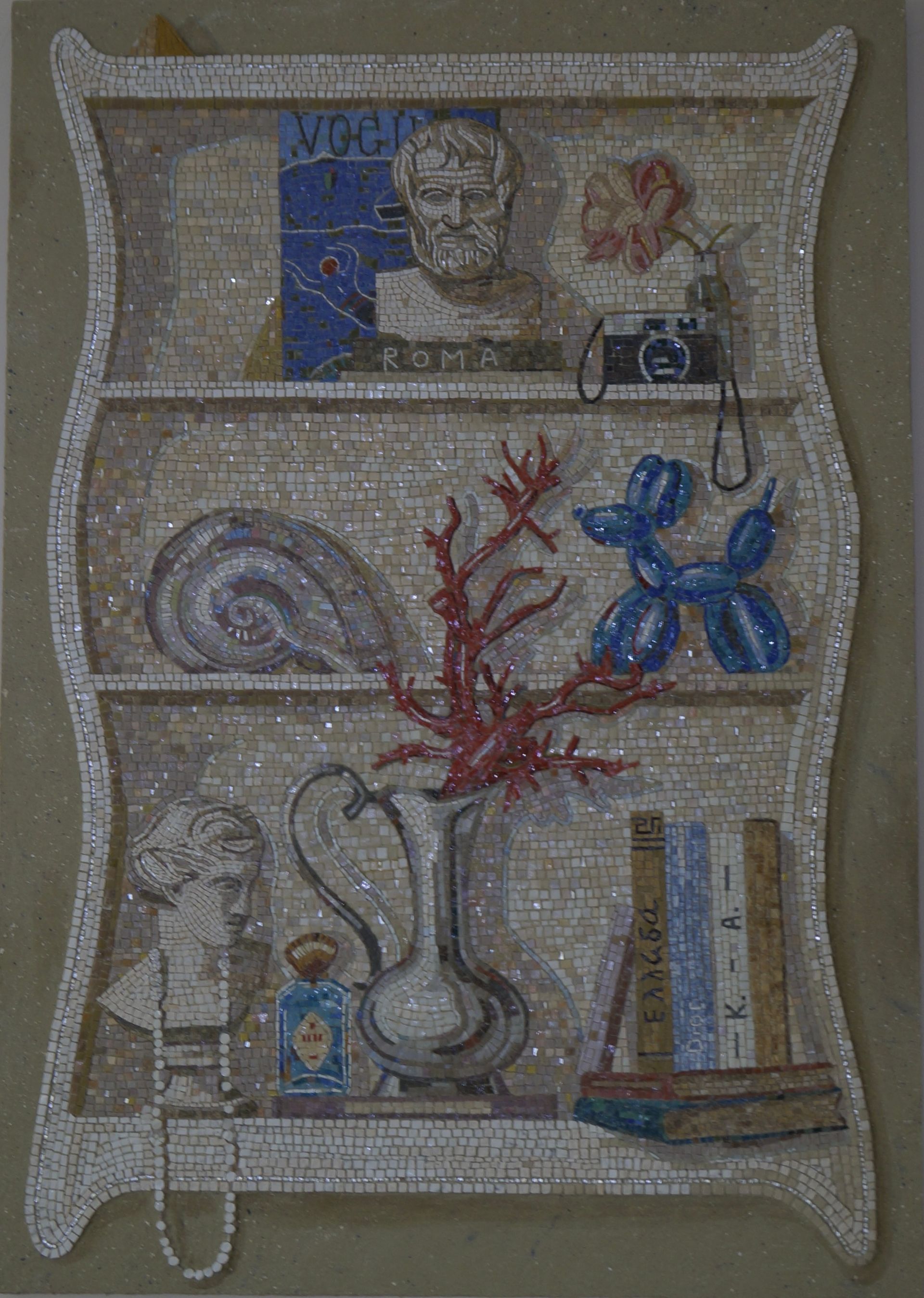 Анастасия Колышкина (Объект - 
                  79 x 113 см) Полка