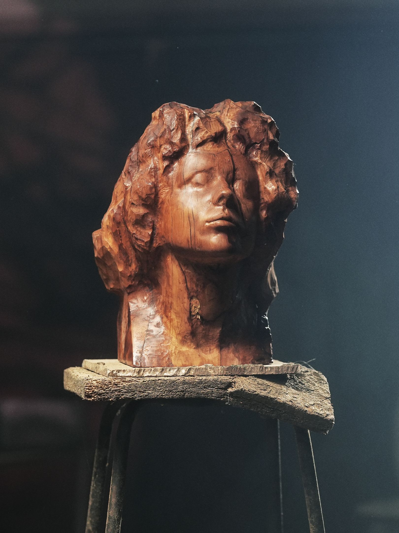 Данила Колтушкин (Скульптура - 
                  25 x 34 см) Camile