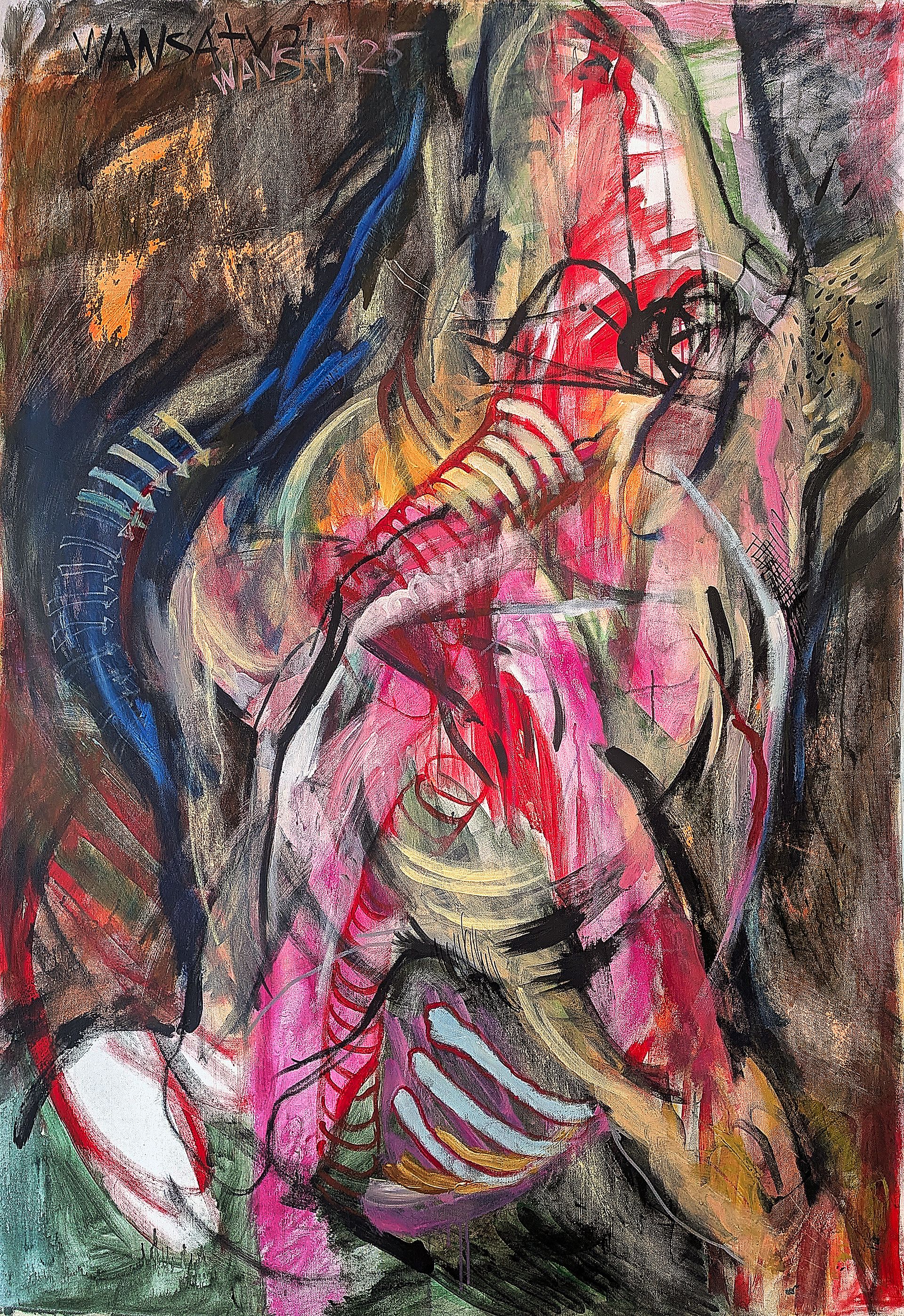 Татьяна Левченко (Картина, живопись - 
                  107 x 150 см) Так я себя иногда чувствую