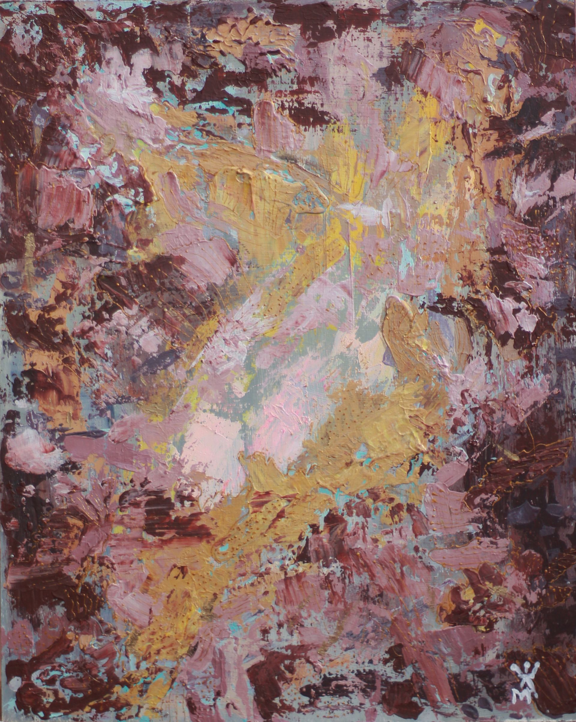 Мария Алдашкова (Картина, живопись - 
                  40 x 50 см) Мир цветочных снов