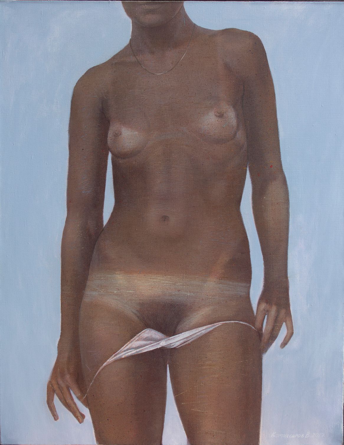 Вадим Комиссаров (Картина, живопись - 
                  86 x 111 см) На пляже