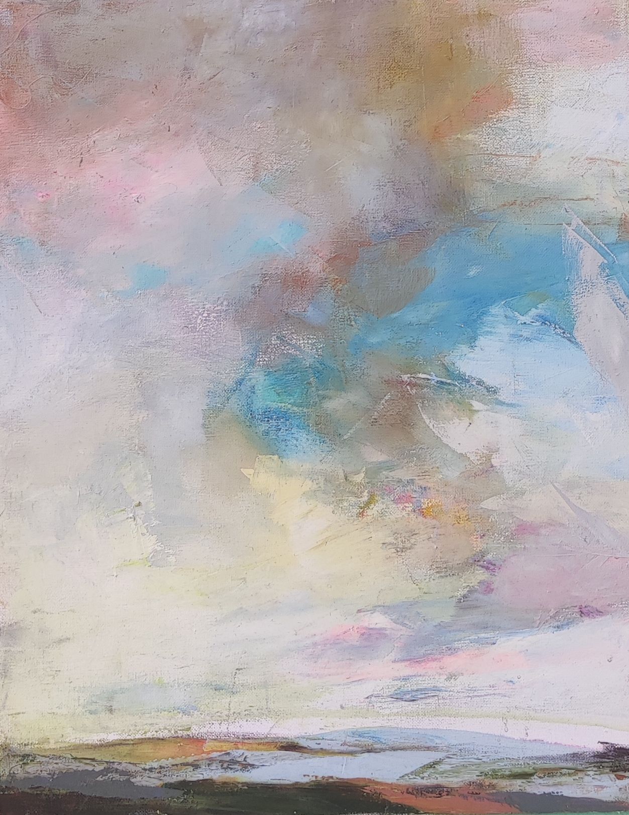 Виктория Шворень (Картина, живопись - 
                  40 x 50 см) Северный ветер