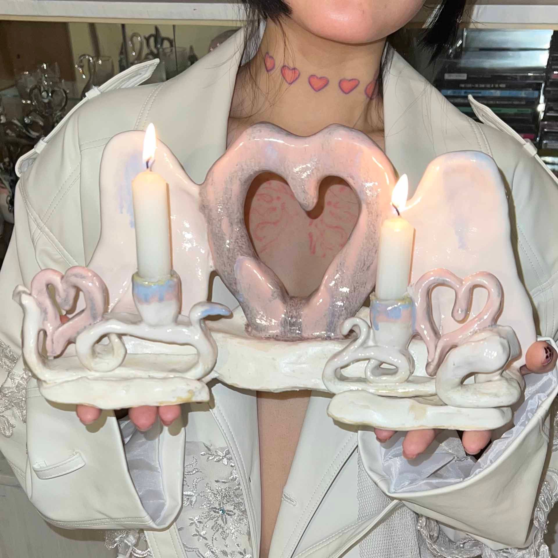 Crystal (Ксюша Х.) (Скульптура - 
                  30 x 18 см) Angel wings˚ʚ♡ɞ˚