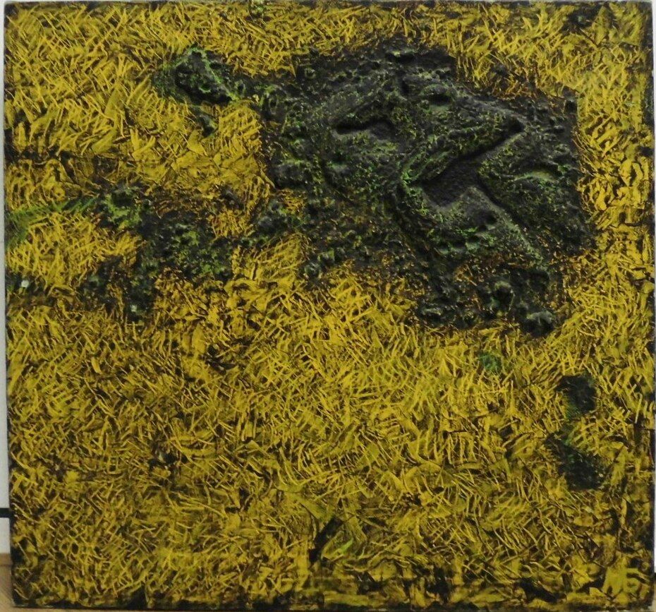 Борис Марковников (Картина, живопись - 
                  60 x 60 см) Возмущение желтого