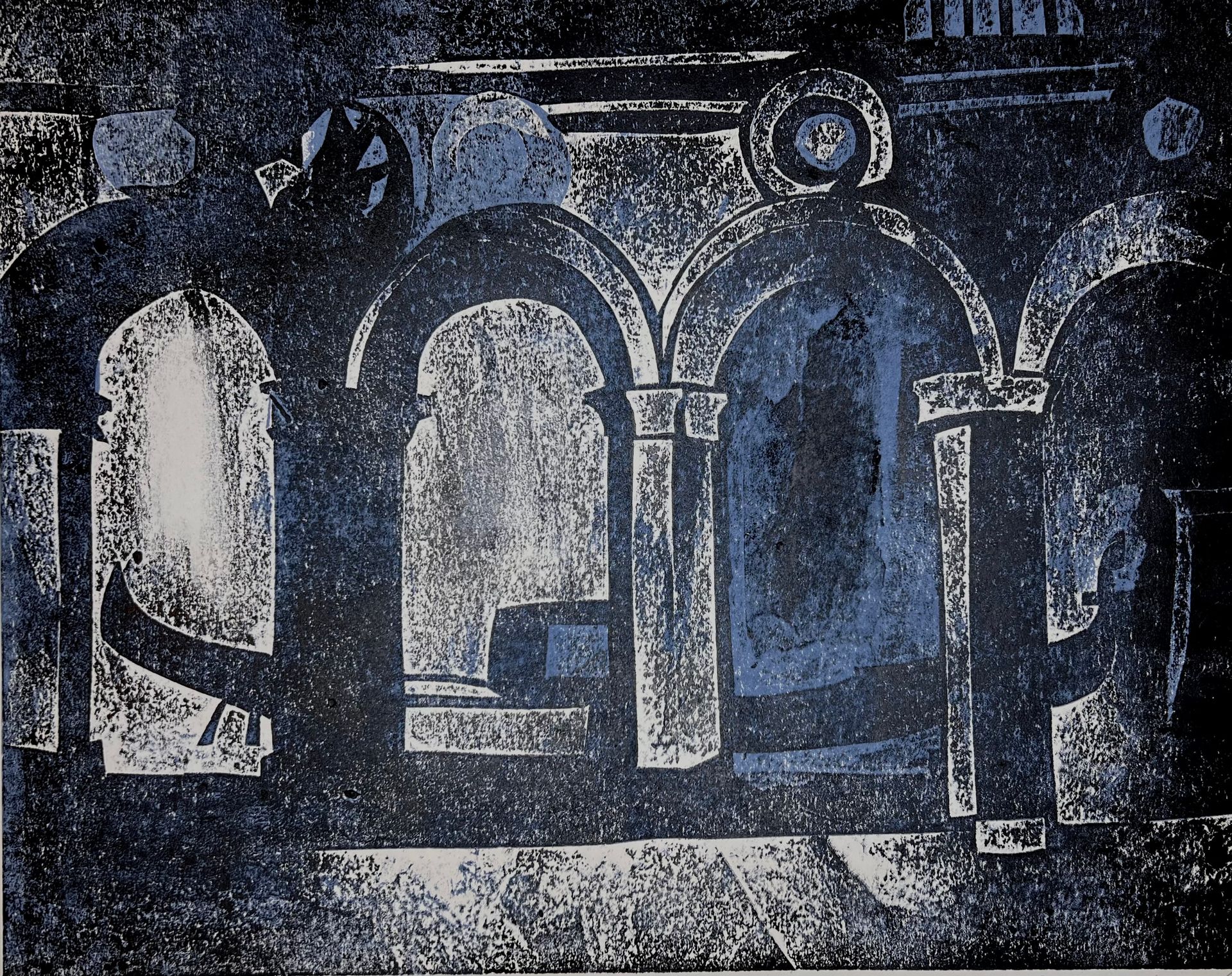 Мария Зайцева (Графика печатная - 
                  52 x 40 см) Палаццо Дукале