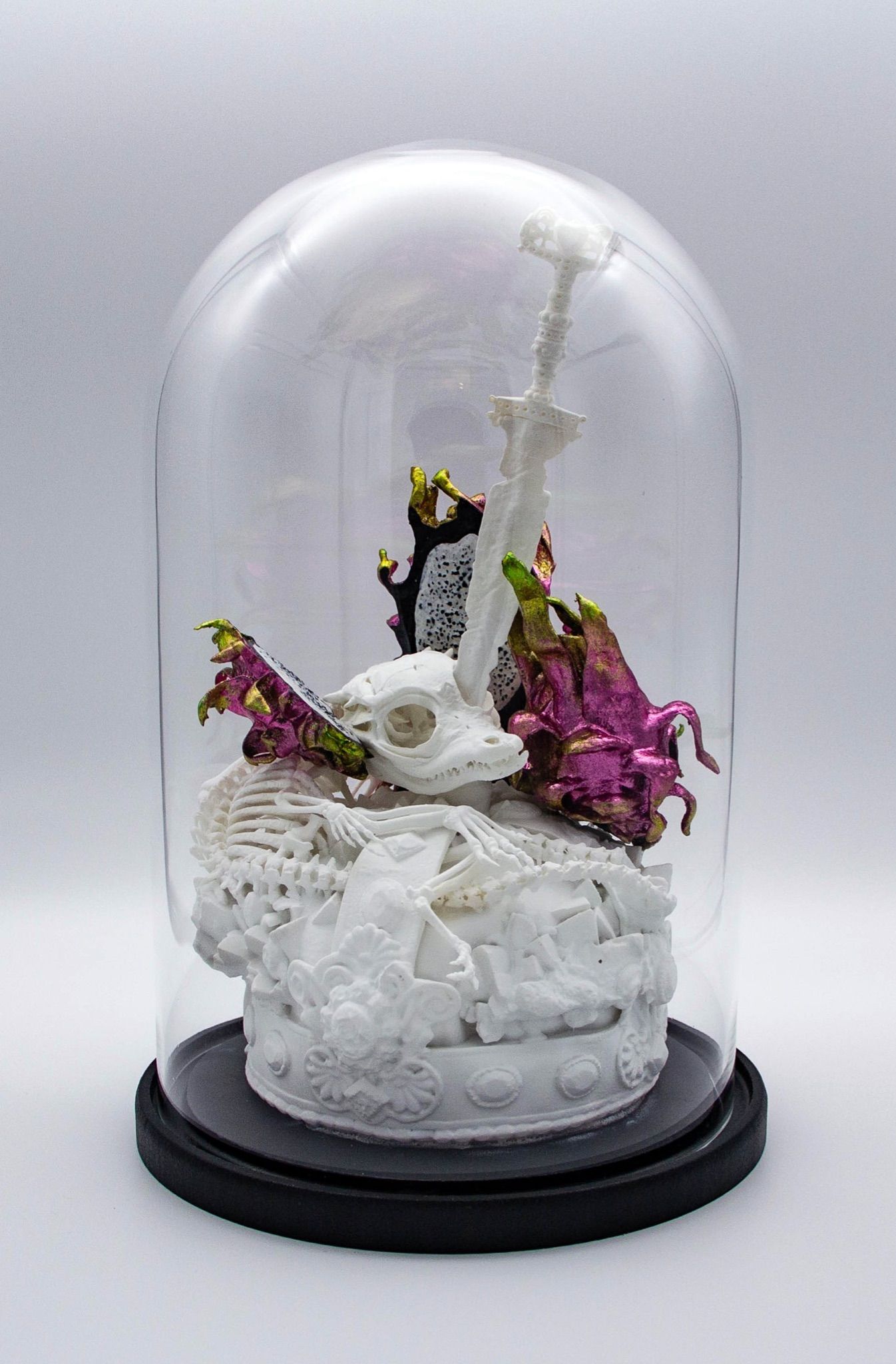 Андрей Шкарин (Скульптура - 
                  20 x 30 см) Из серии "Vanitas"