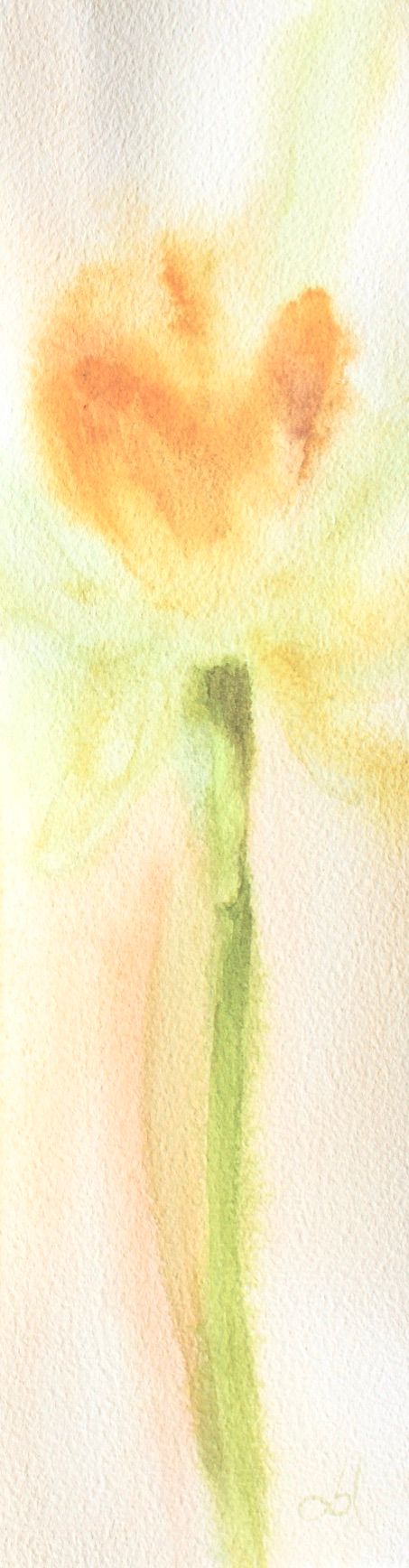 Любовь Фонарева (Авторская графика - 
                  8.3 x 30 см) Нарцисс