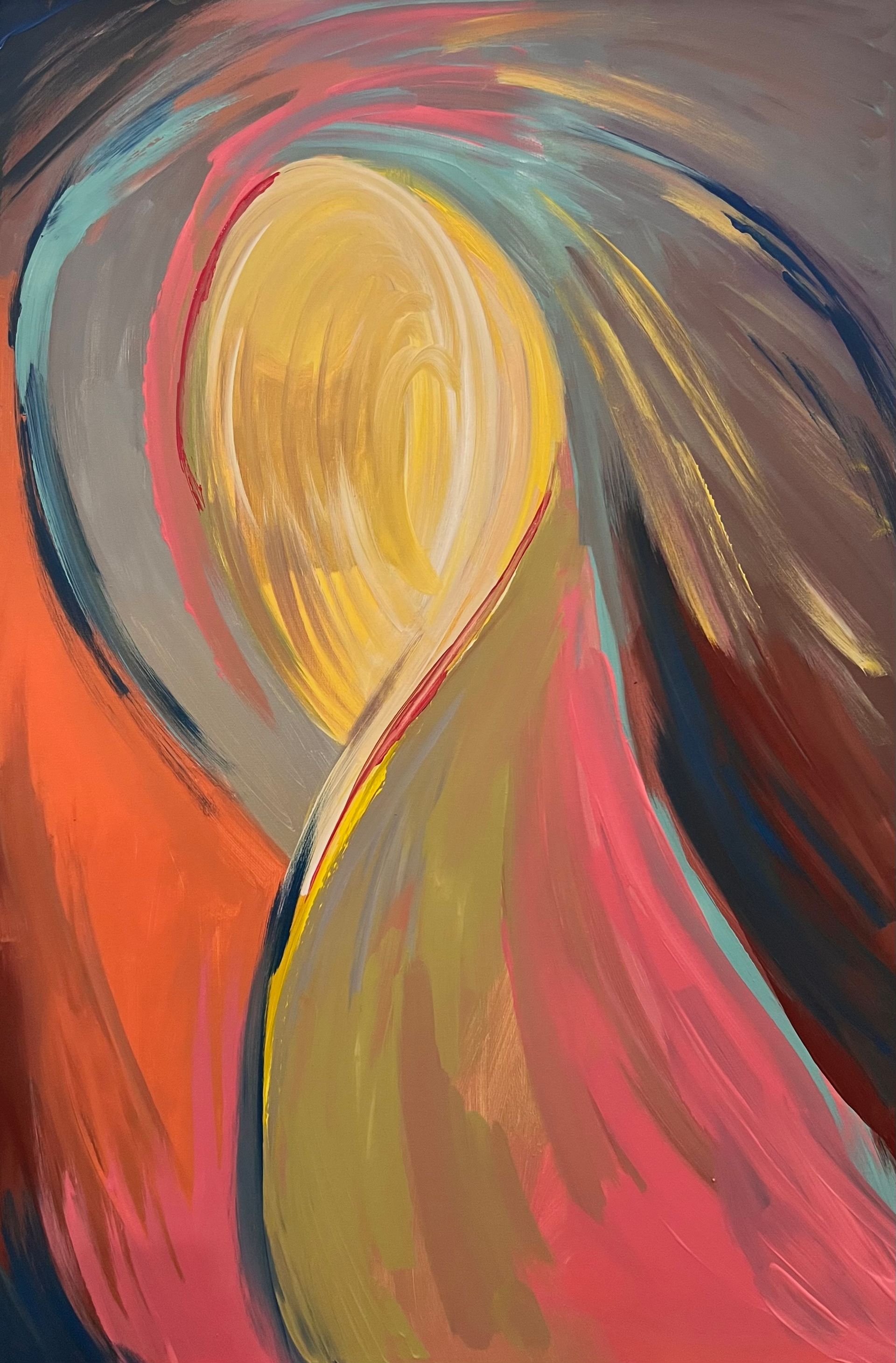 Кира Мрик (Картина, живопись - 
                  60 x 90 см) Обернись