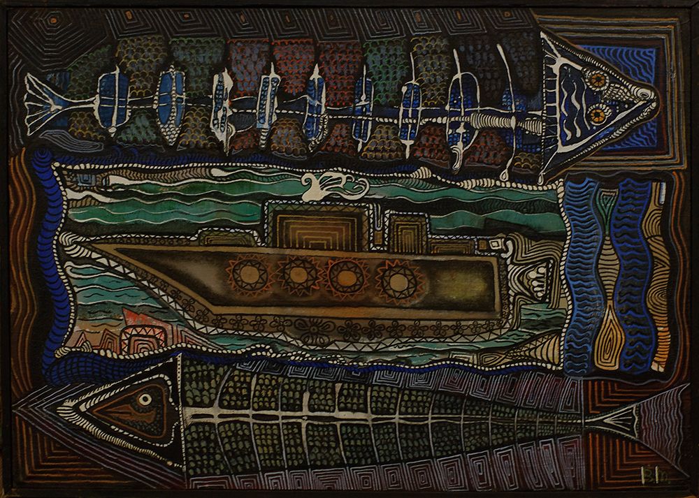 Белла Майсурадзе (Картина, живопись - 
                  70 x 50 см) Моби Дик