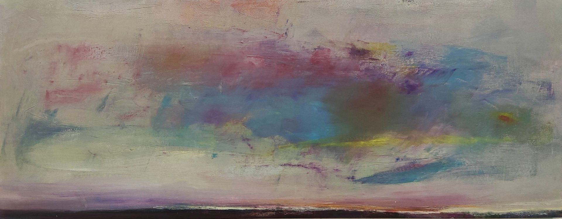 Виктория Шворень (Картина, живопись - 
                  160 x 64 см) Следы солнца