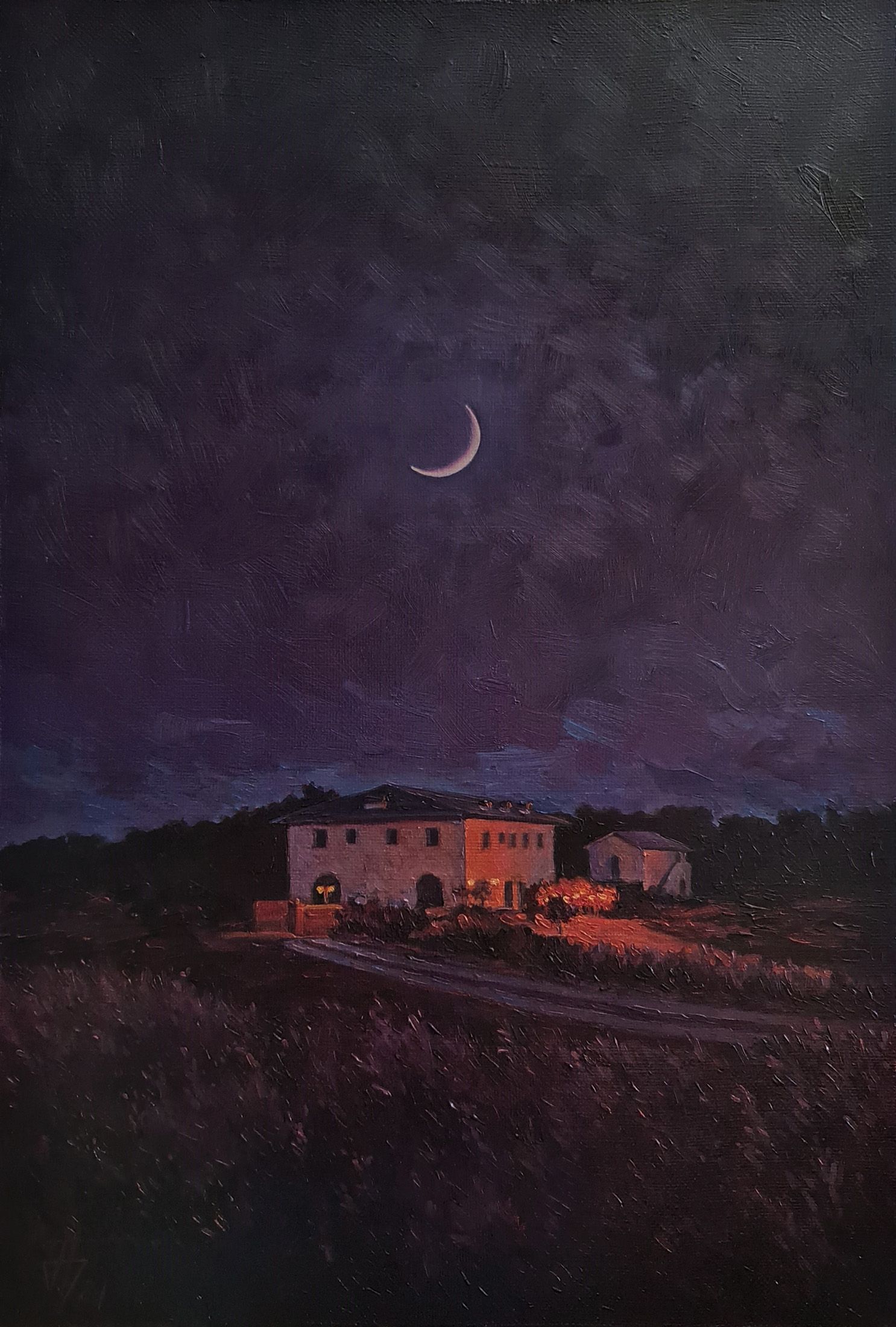 Александр Буданов (Картина, живопись - 
                  40 x 60 см) Каждая Ночь без Сна — Cada Noche sin Dormir