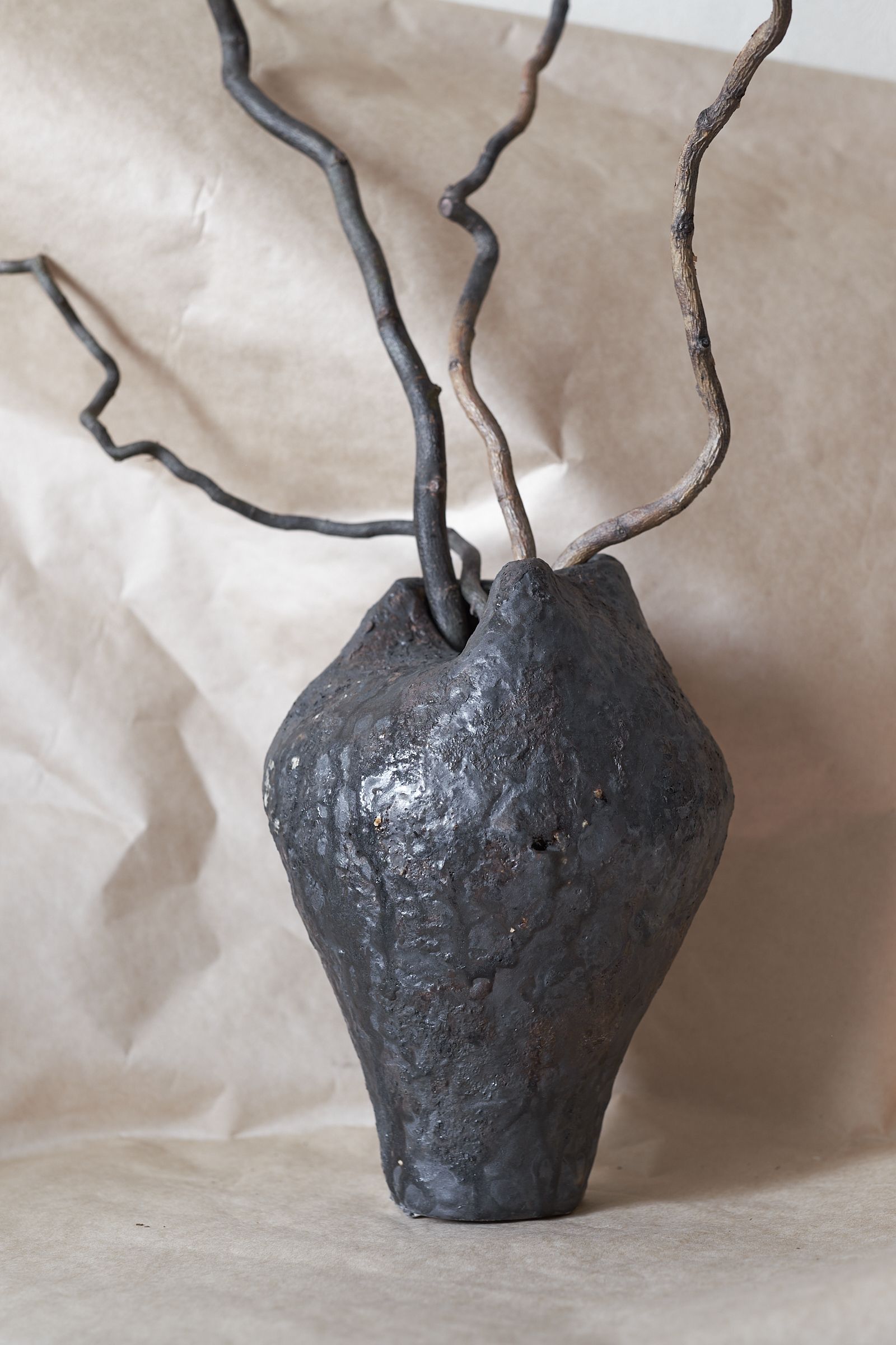 Ольга Дейн (Скульптура - 
                  18 x 23 см) Ваза "Шепот" №1