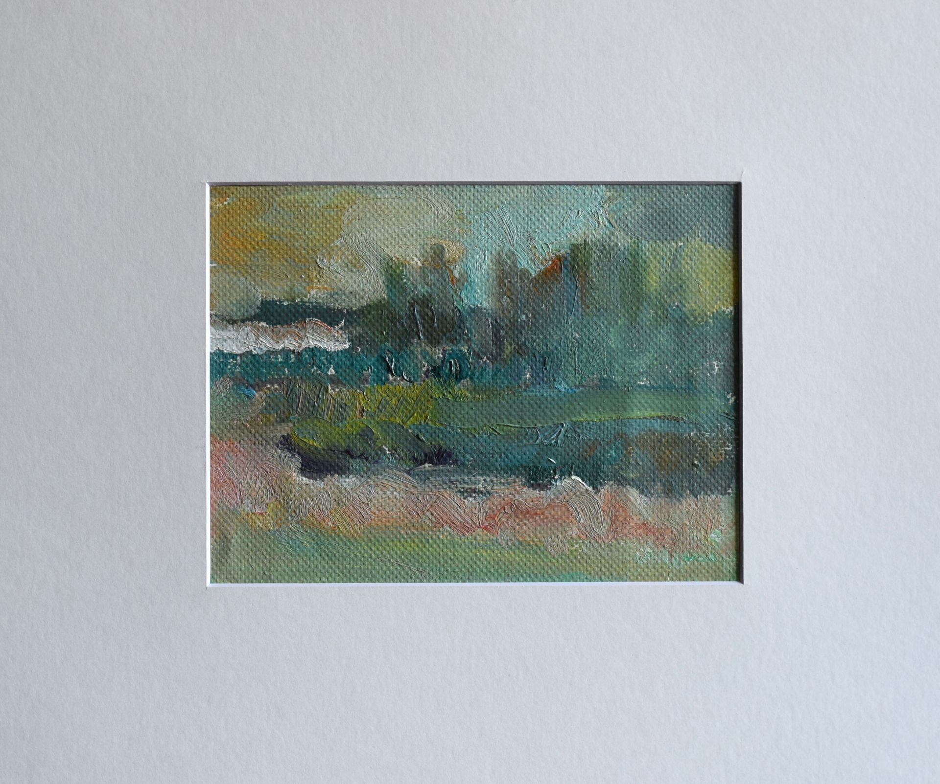 Екатерина Потапова (Авторская графика - 
                  35 x 30 см) Вечер